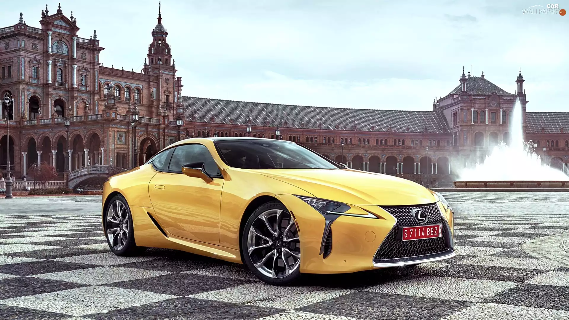 Seville, Yellow, Lexus LC500