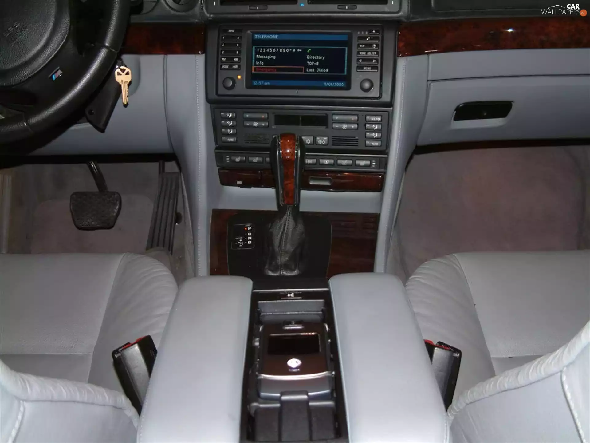 Panel, radio, E65, lever, BMW 7