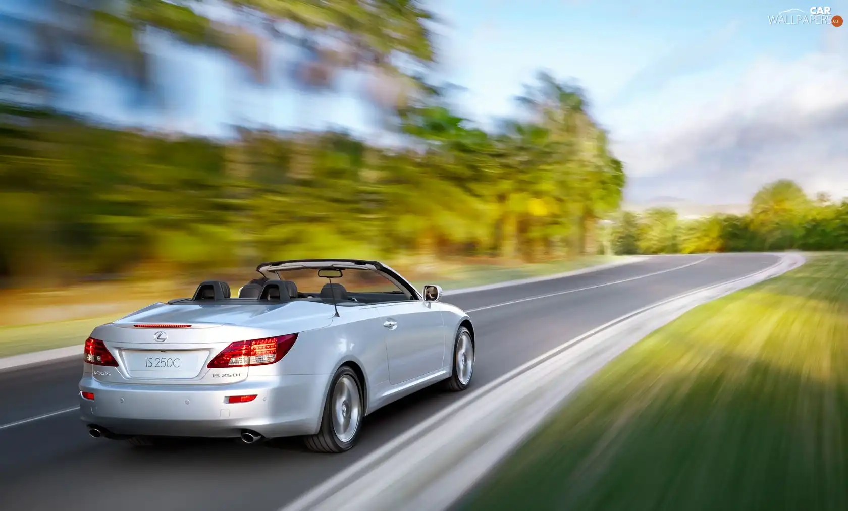 silver, Lexus IS 250C