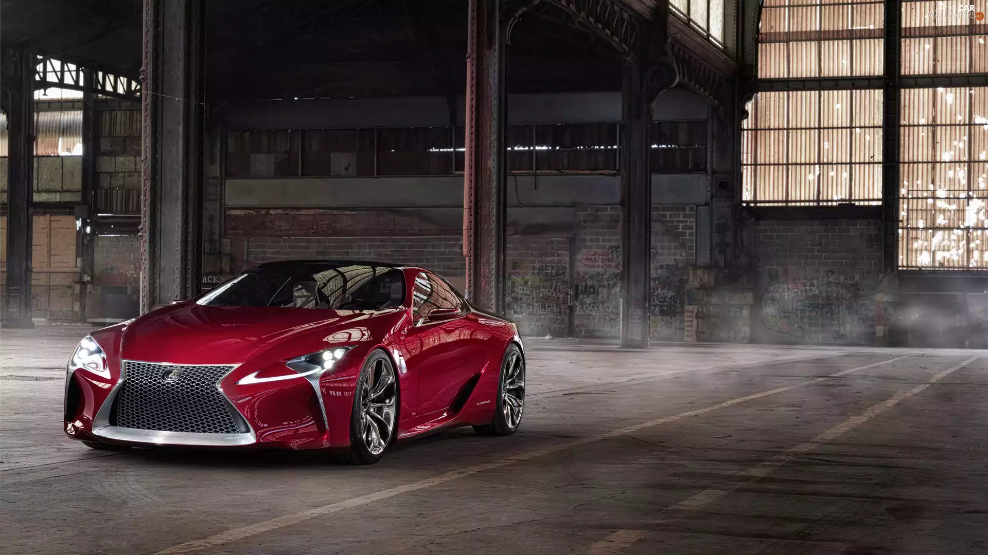 2012, Red, Lexus LF-LC Concept