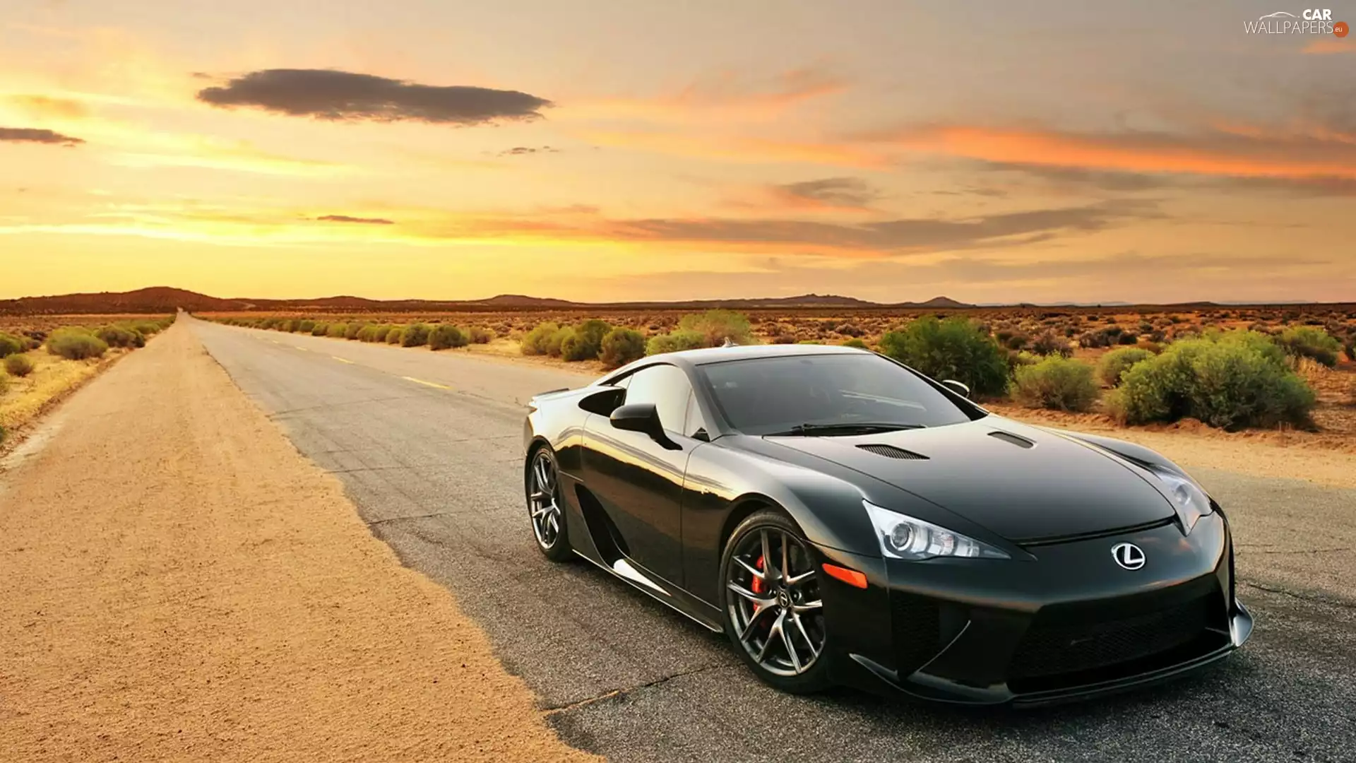 Lexus, Way, Desert, LFA