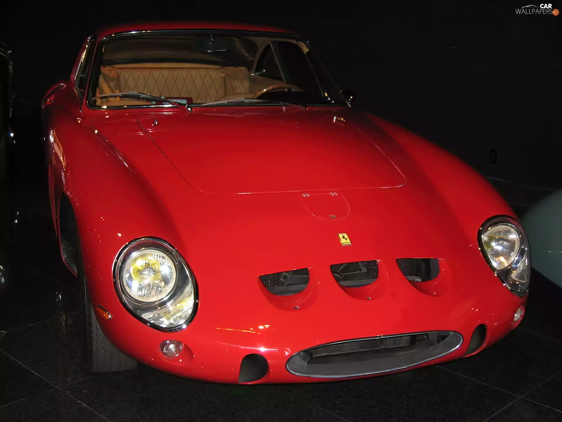 front car, Ferrari, light