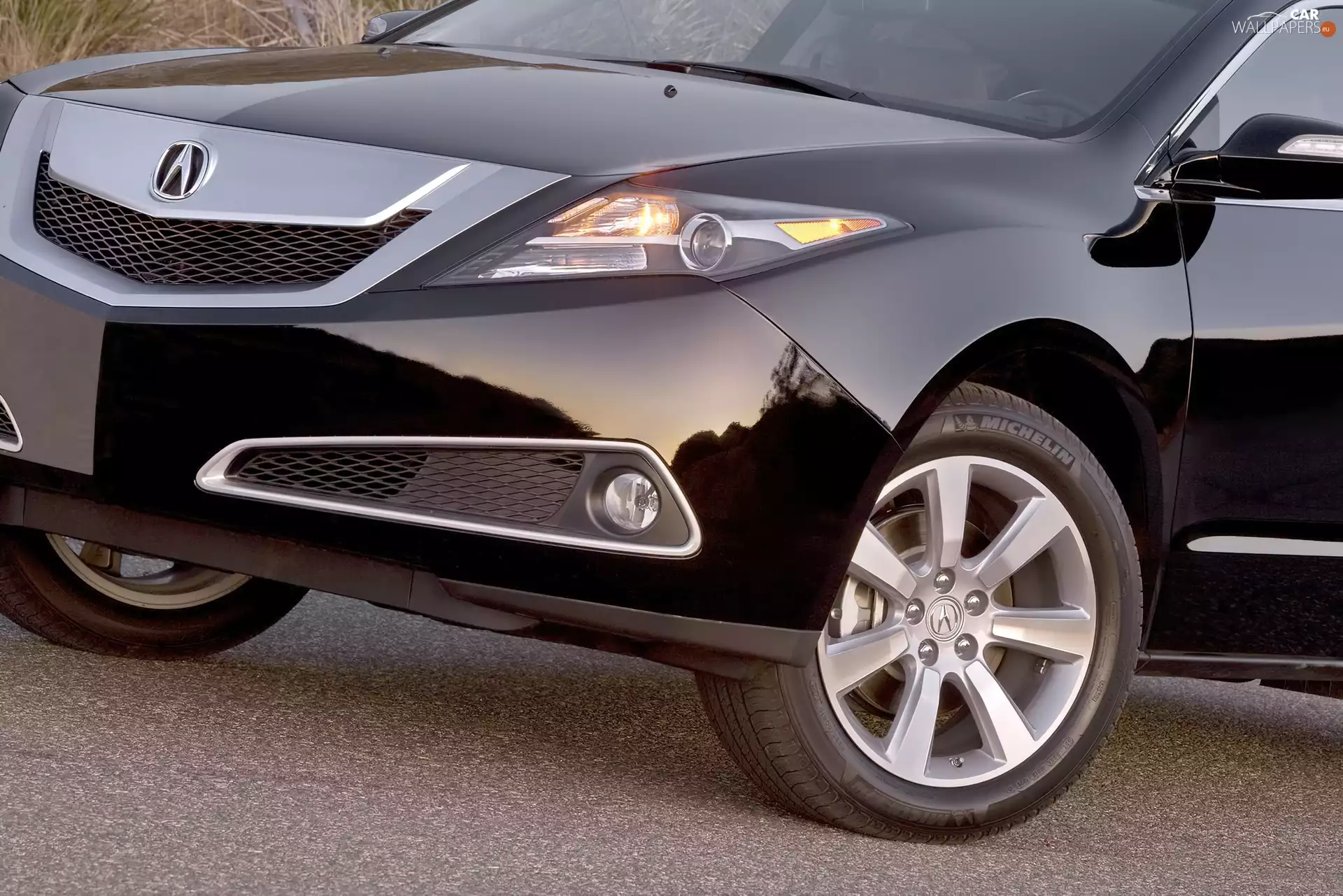 Front, light, Halogens, Acura ZDX