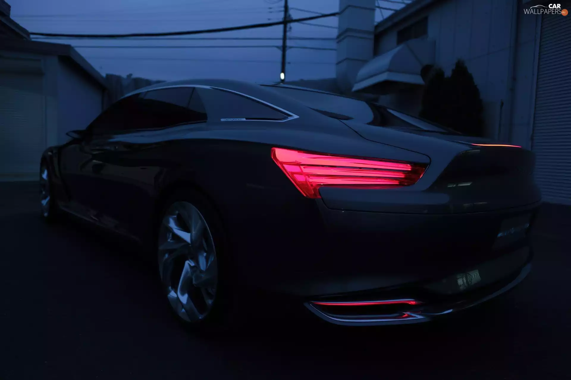 neon, Citroen Metropolis, light