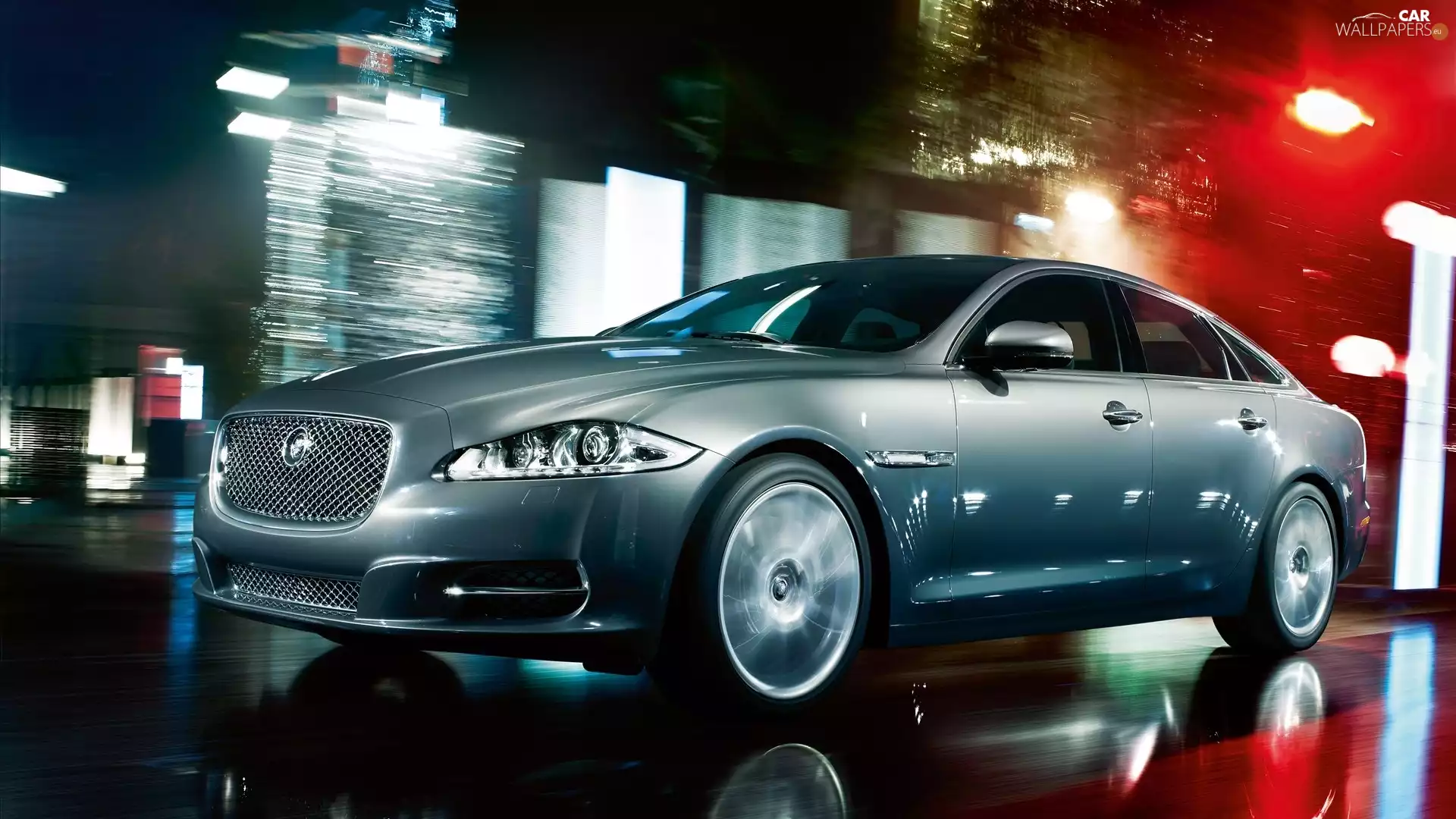 X351, Jaguar, Town, light, silver, XJ