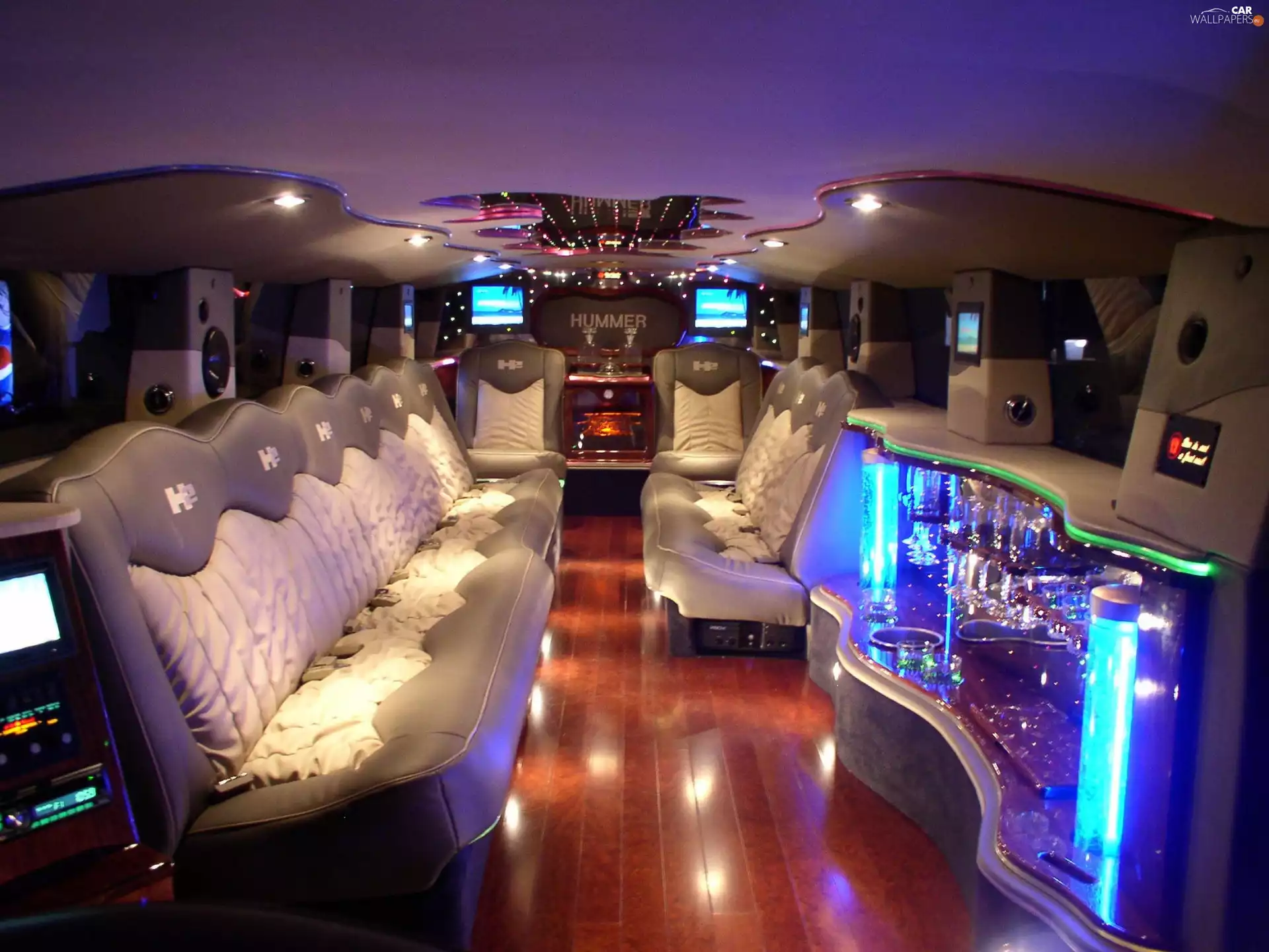 hummer, luxury, interior, Limousine