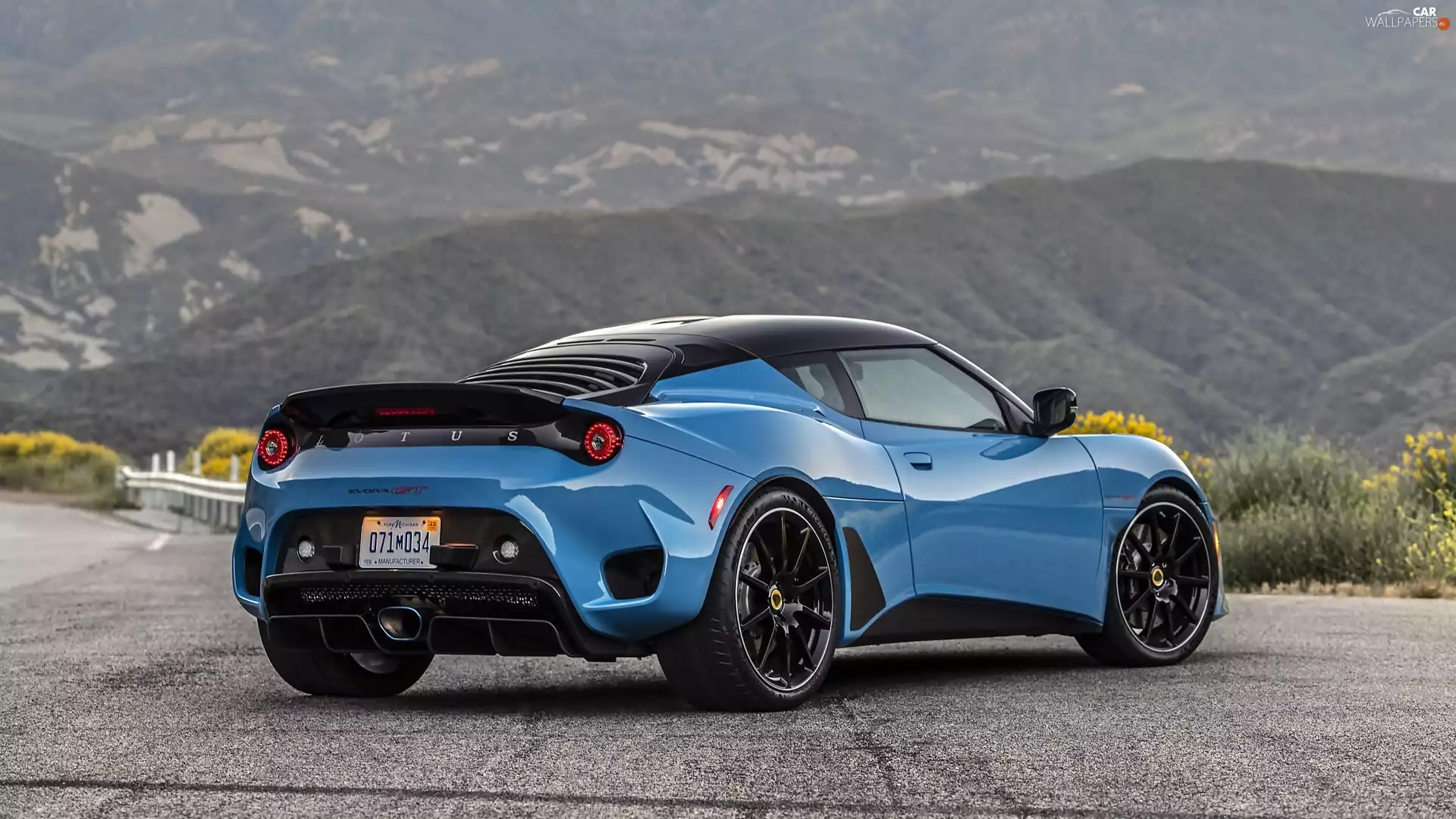 Lotus Evora, Back