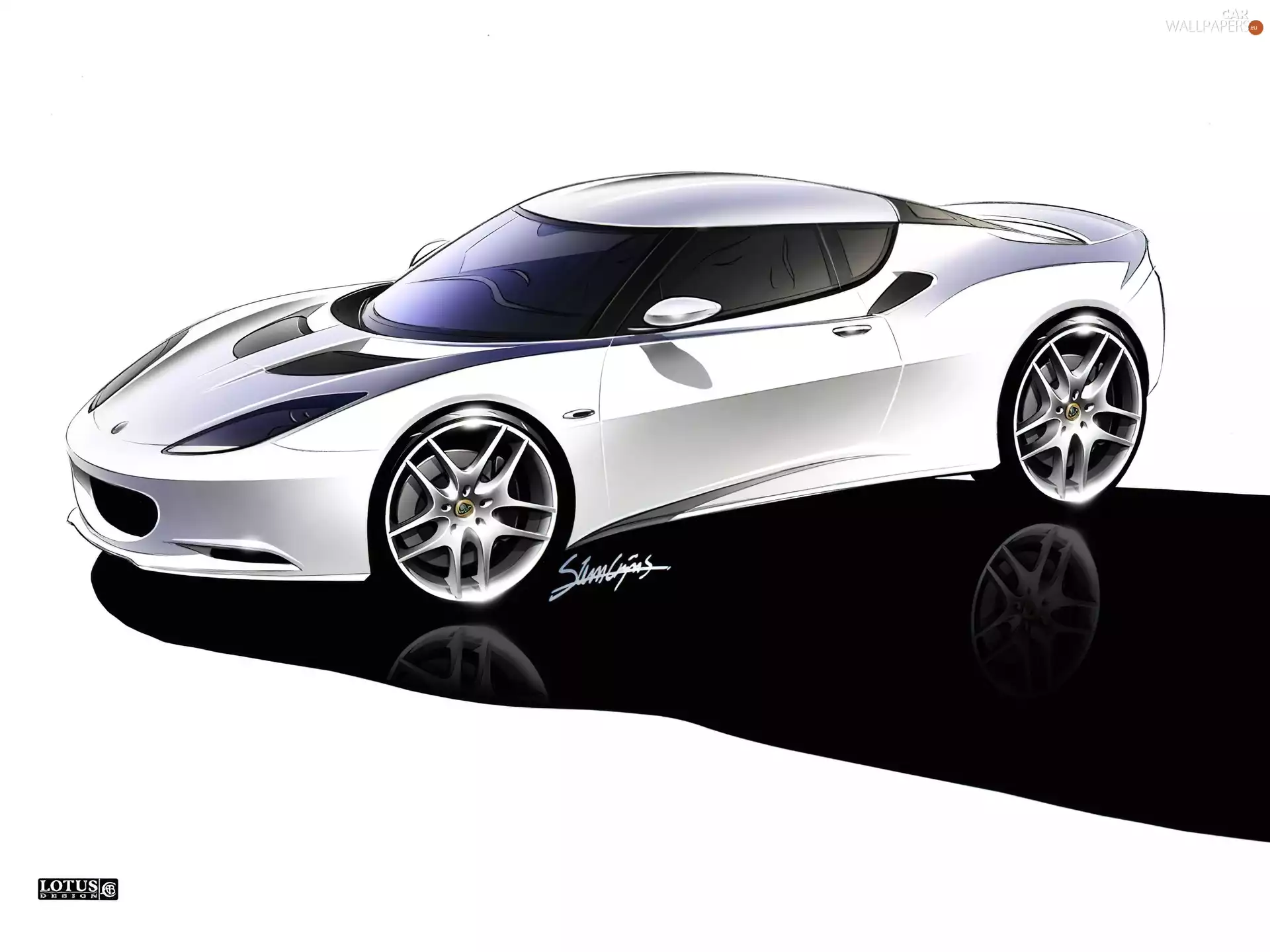 Lotus Evora, graphics
