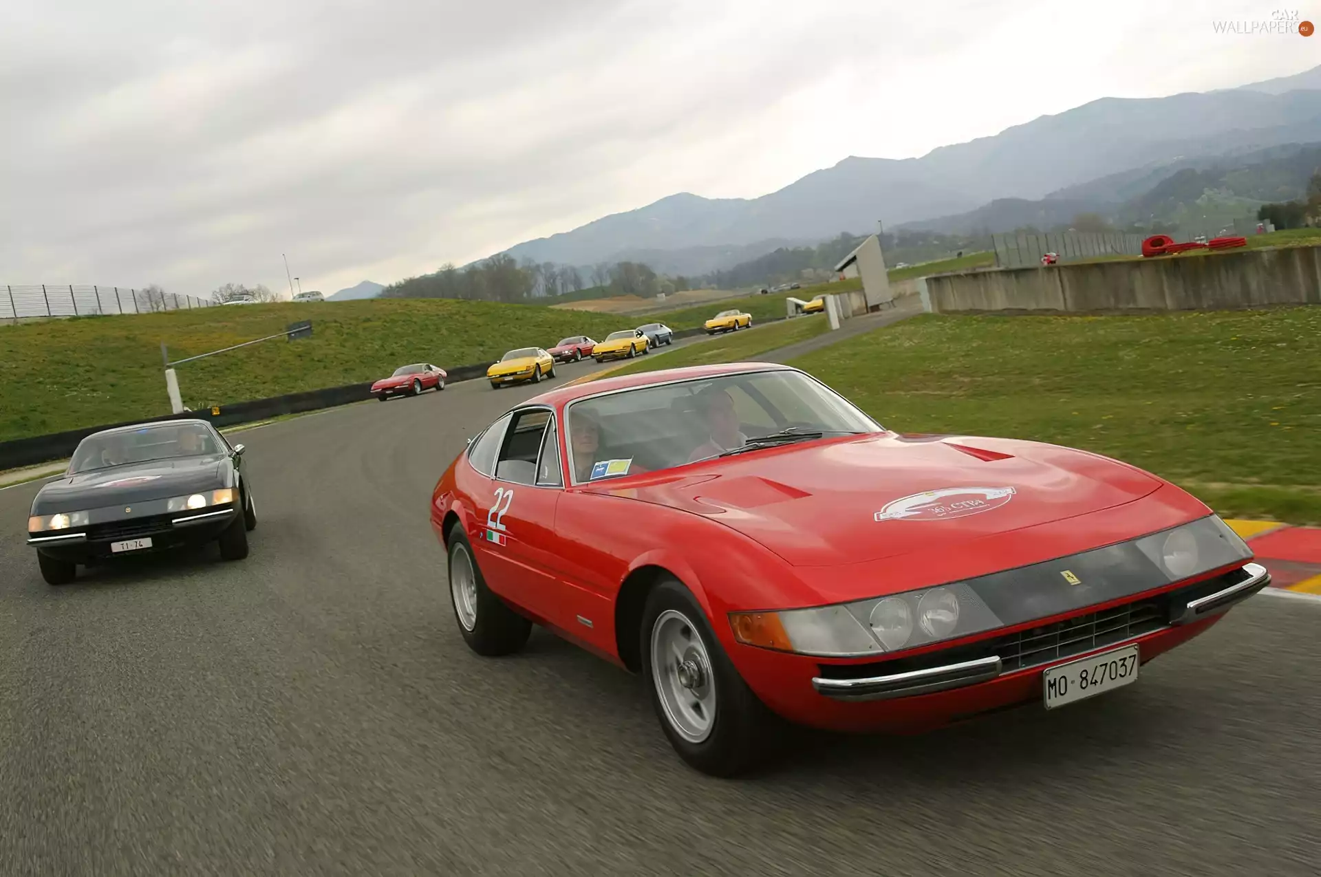 Ferrari Daytona, rally, Lovers