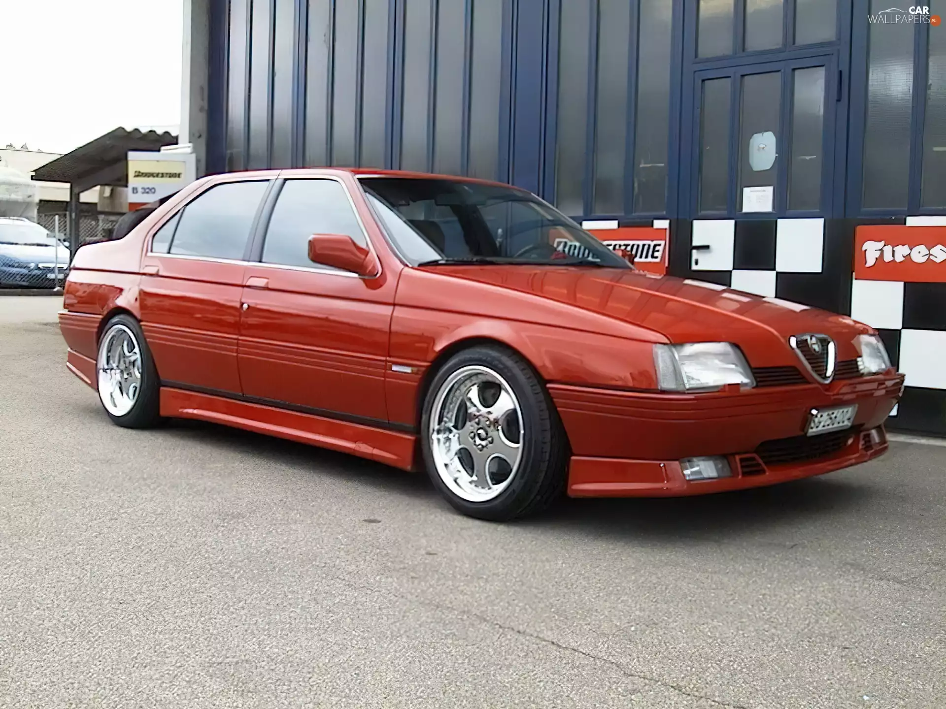 TUNING, lowered, Alfa Romeo 164