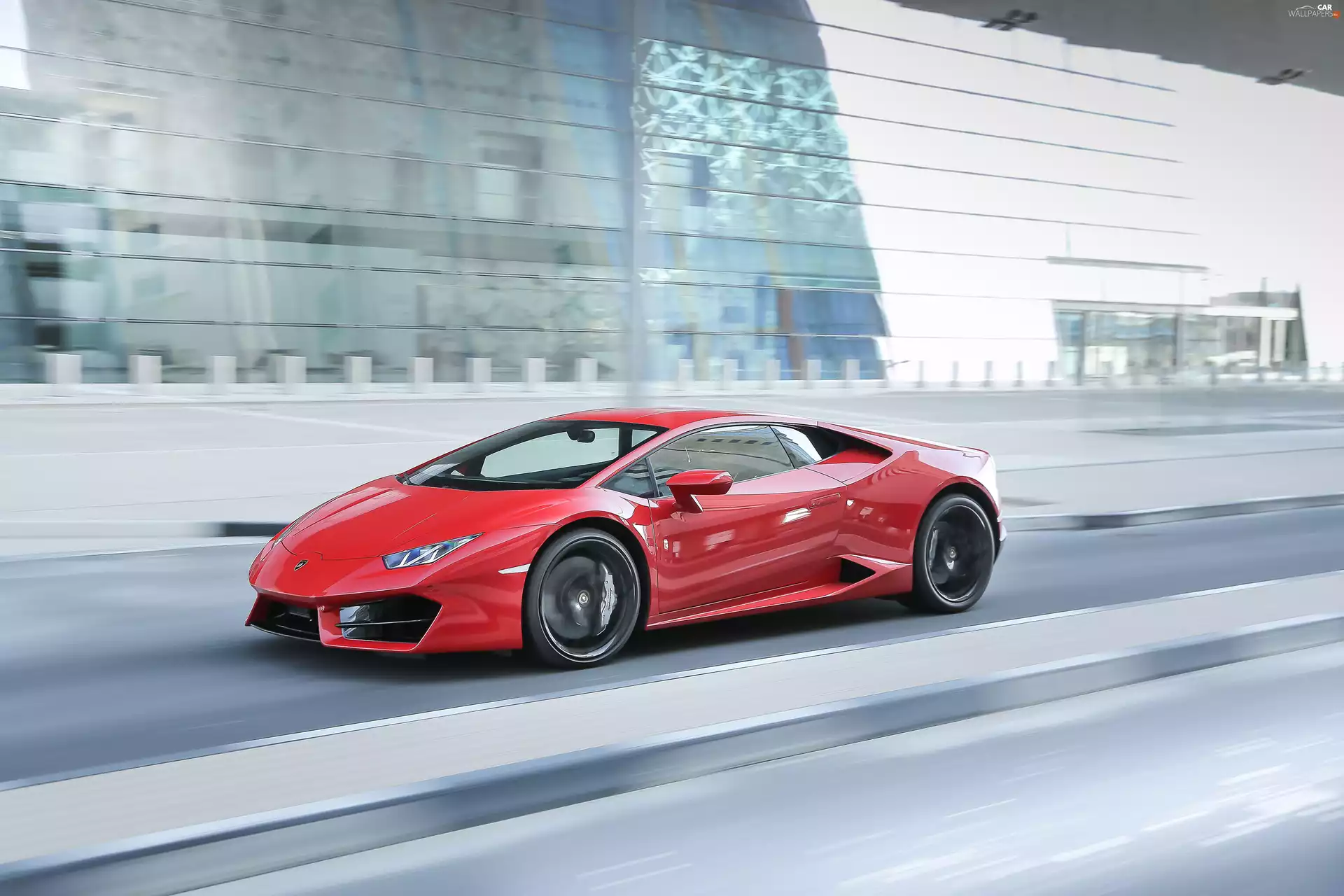 2015, Red, Lamborghini LP 580-2 Huracan