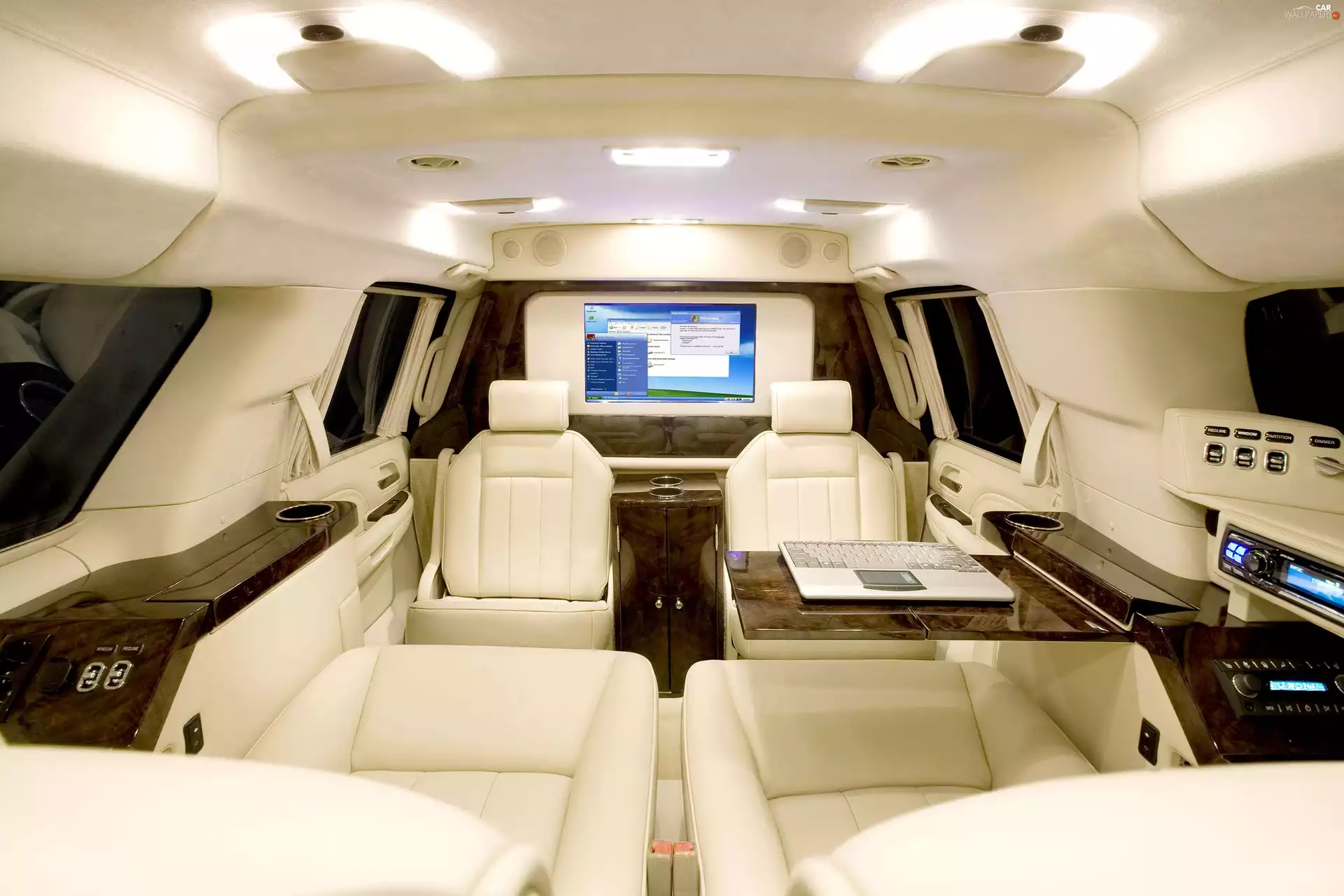 luxury, Limousine, interior