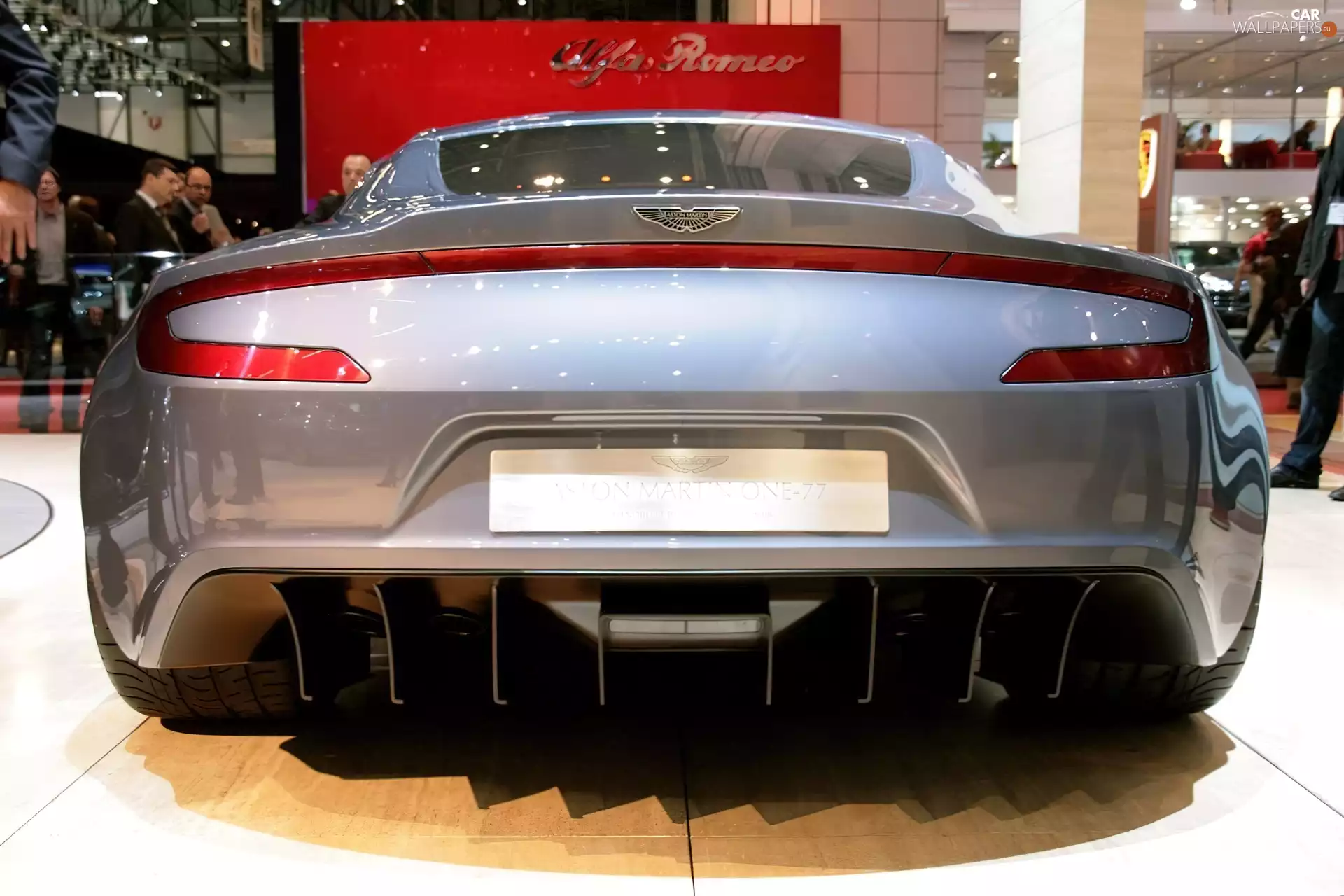 Diffuser, Back, Aston Martin One-77