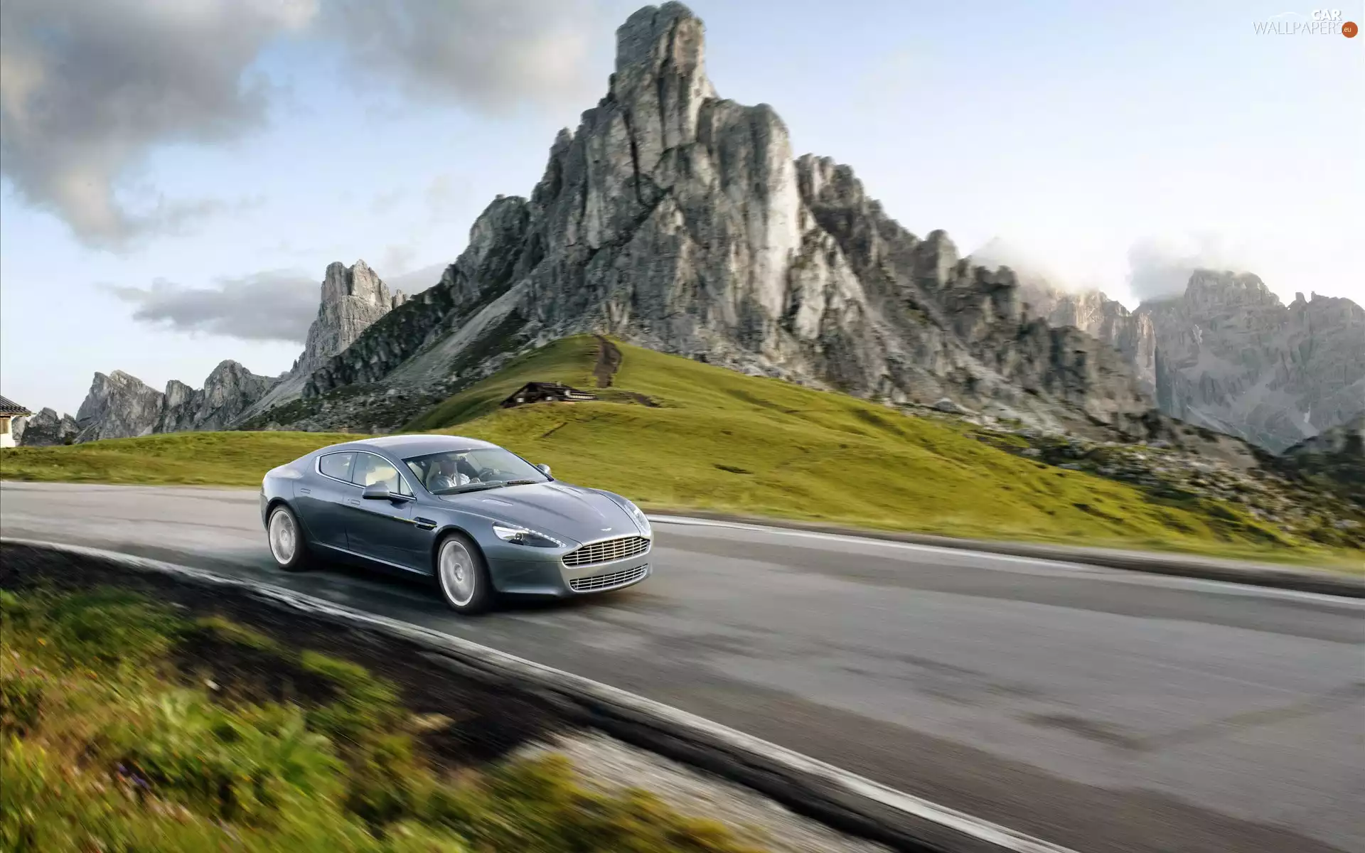 Aston Martin, Way, rocks, Virage