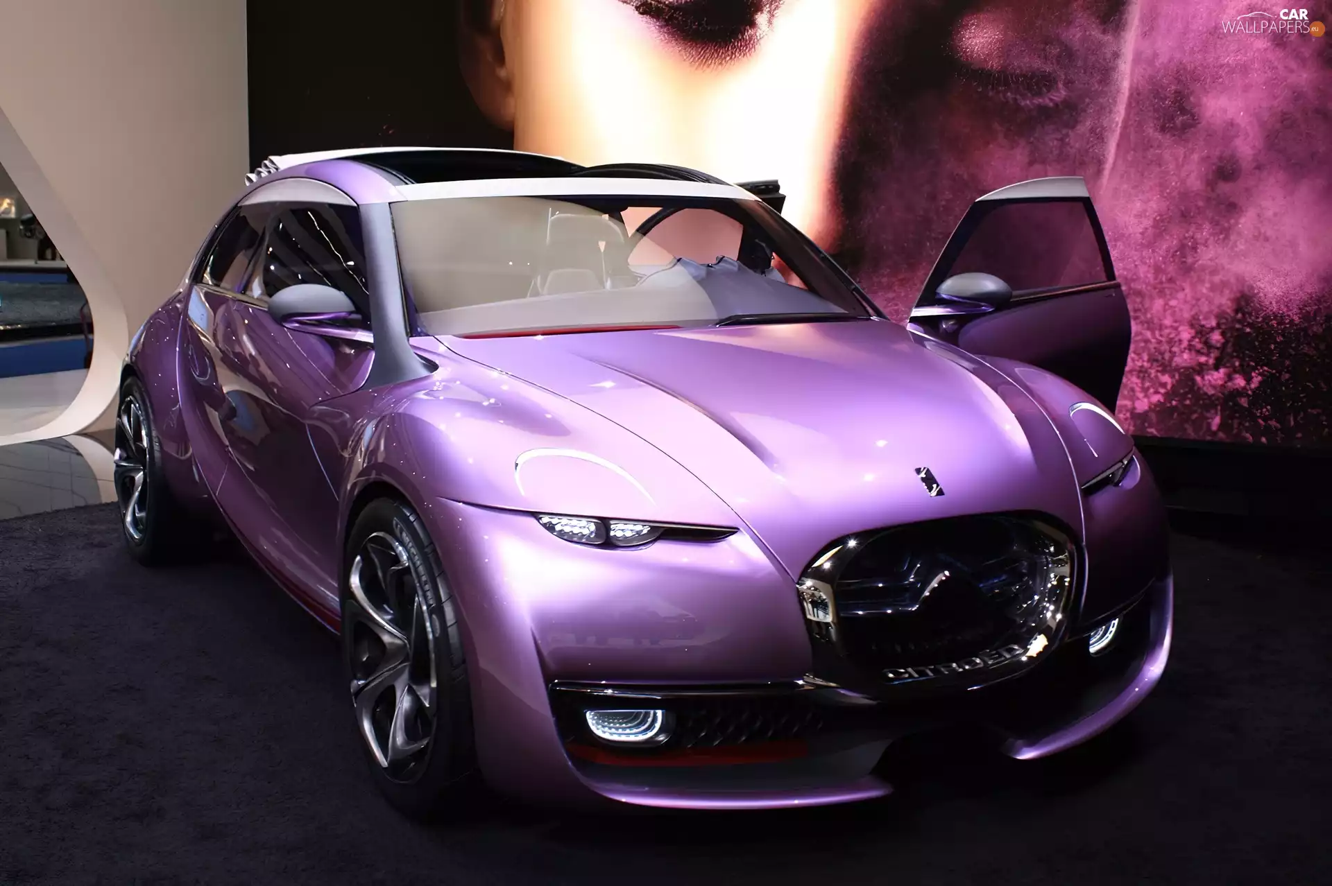 spotlight, Citroen Revolte, Mask