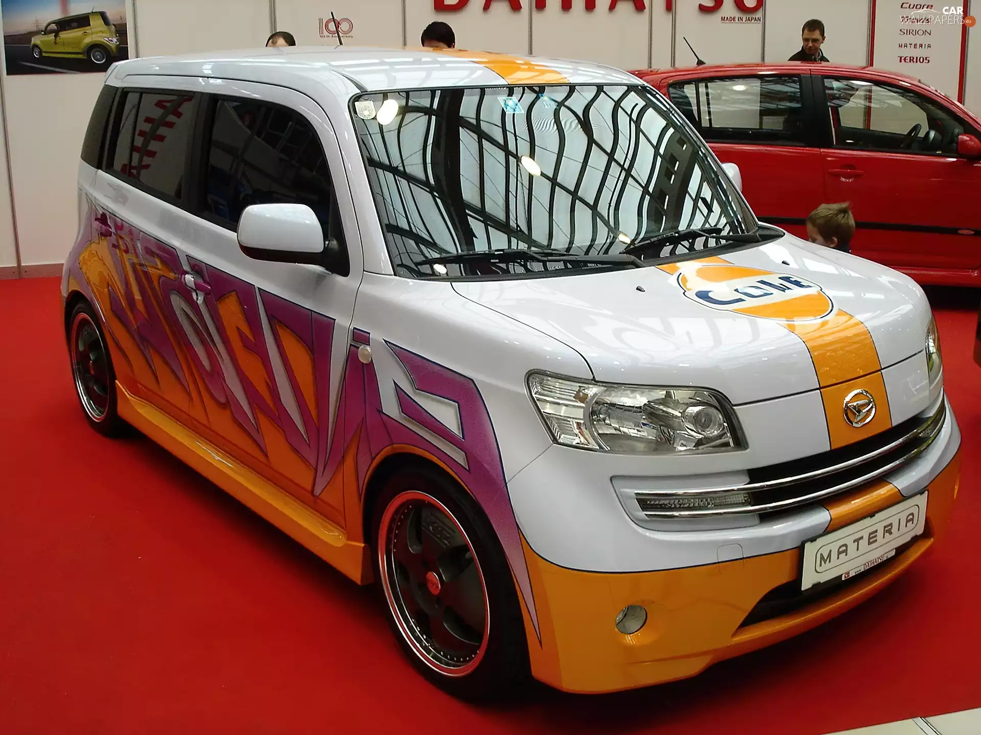 Grafity, color, Daihatsu Materia