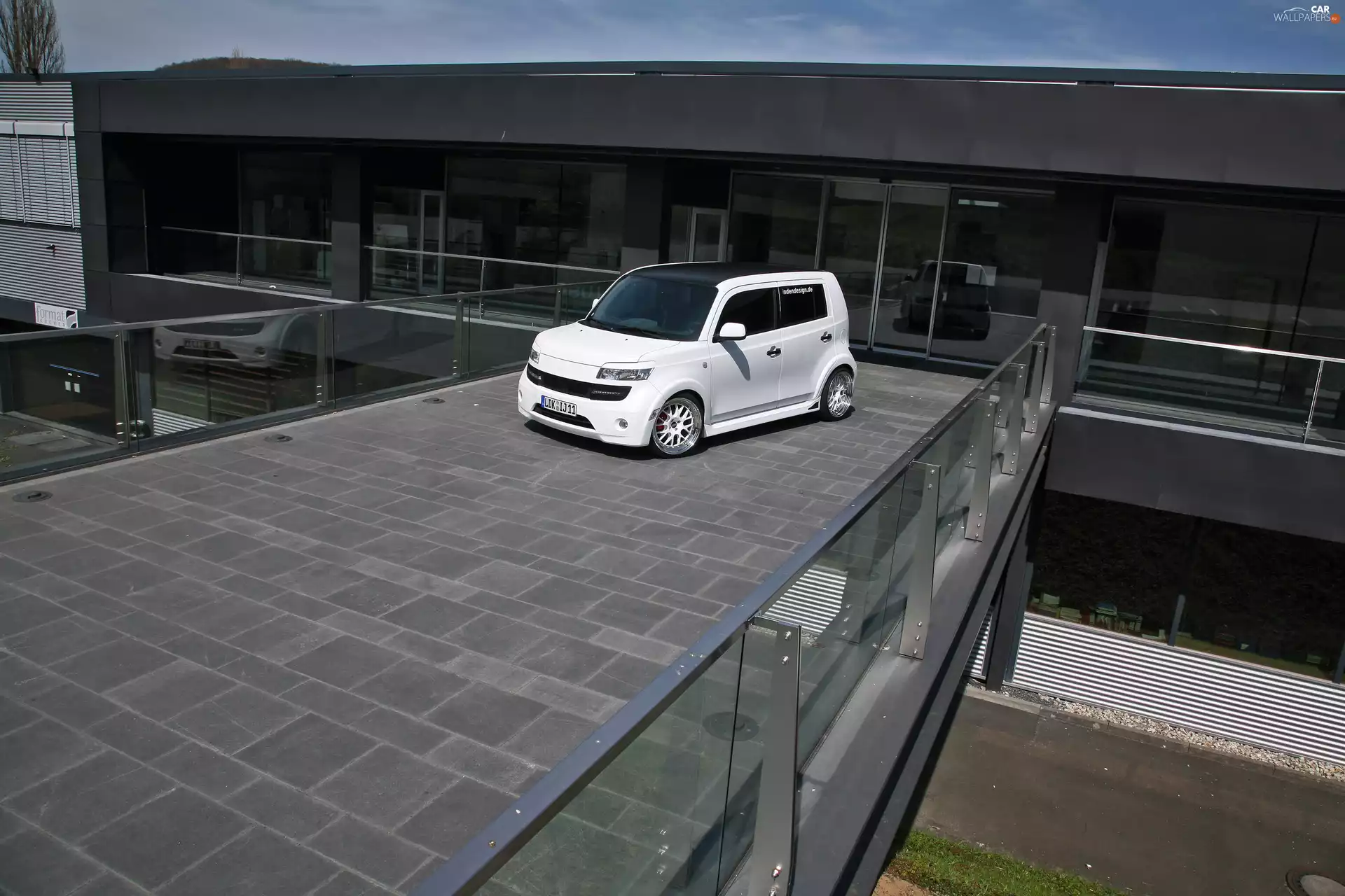 TUNING, White, Daihatsu Materia