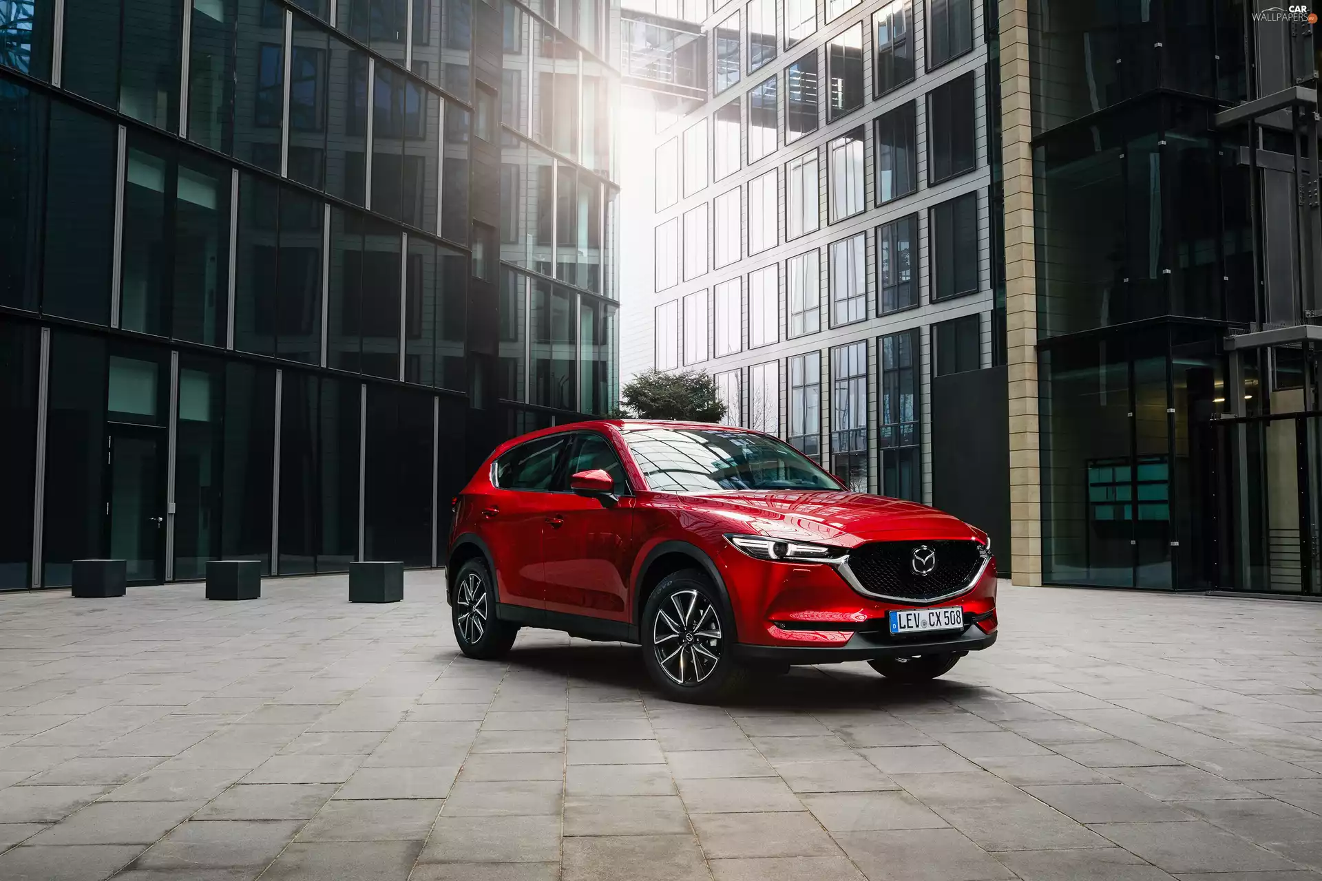 2017, red hot, Mazda CX-5
