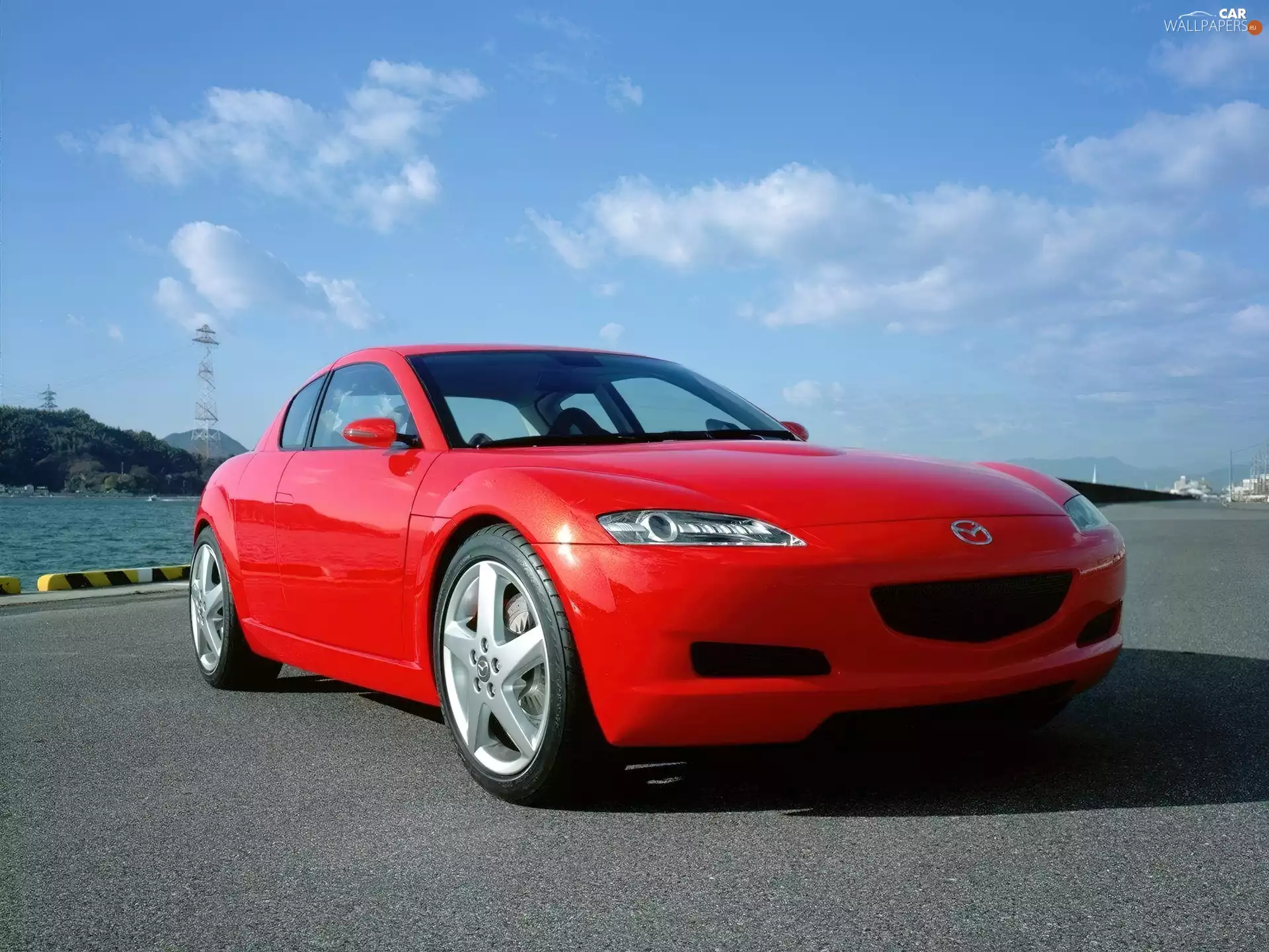 Mask, red hot, Mazda RX-8