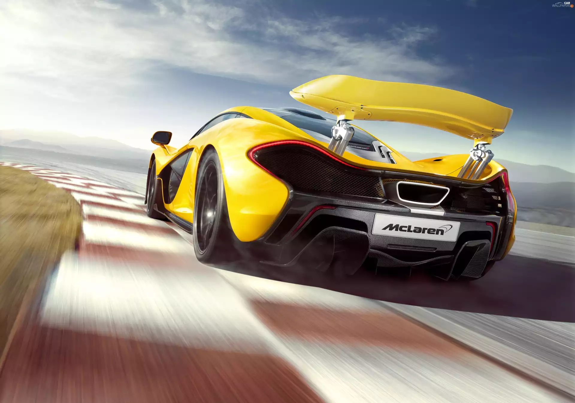 McLaren P1, Yellow