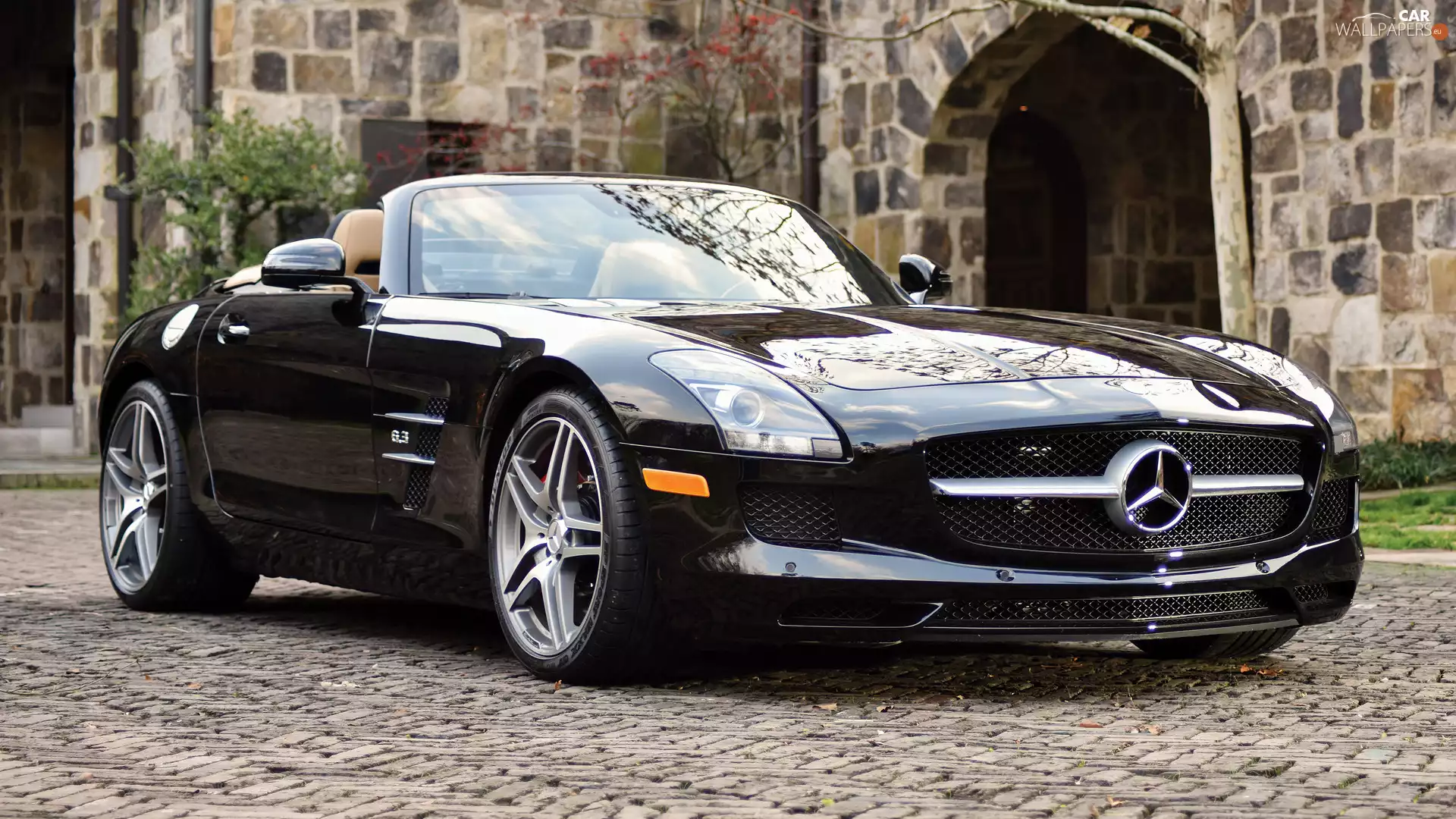 Black, Mercedes-Benz SLS AMG