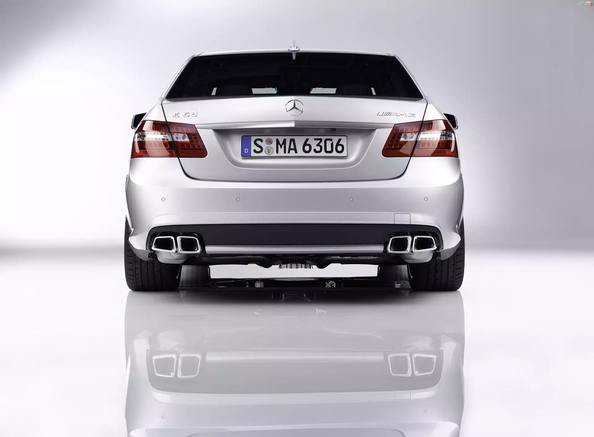 Back, Mercedes Benz E63, Lamps