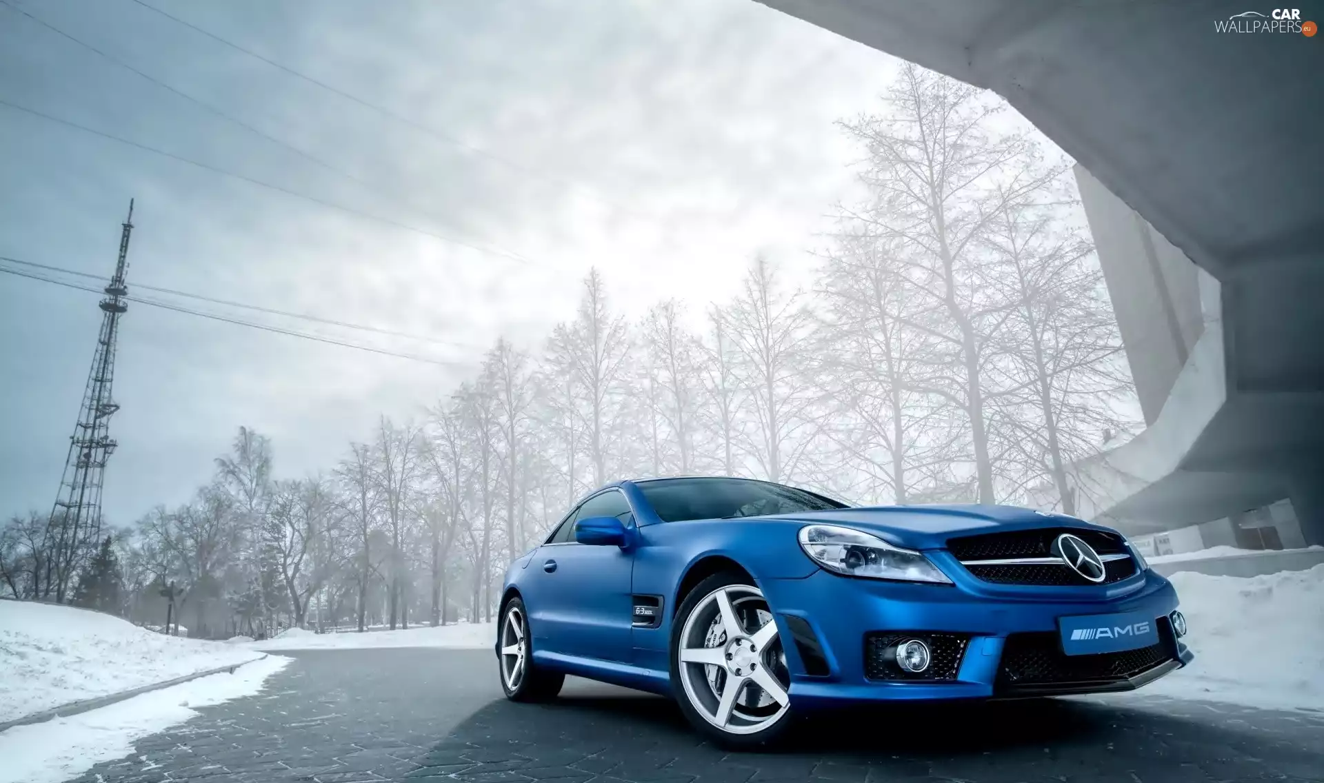 blue, Benz, AMG, Mercedes