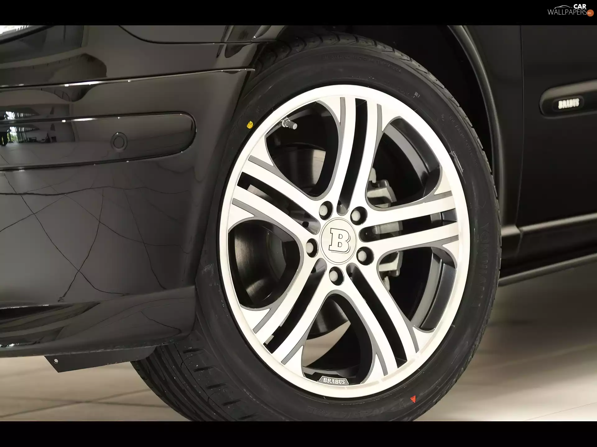 Brabus, alloy wheels, Mercedes