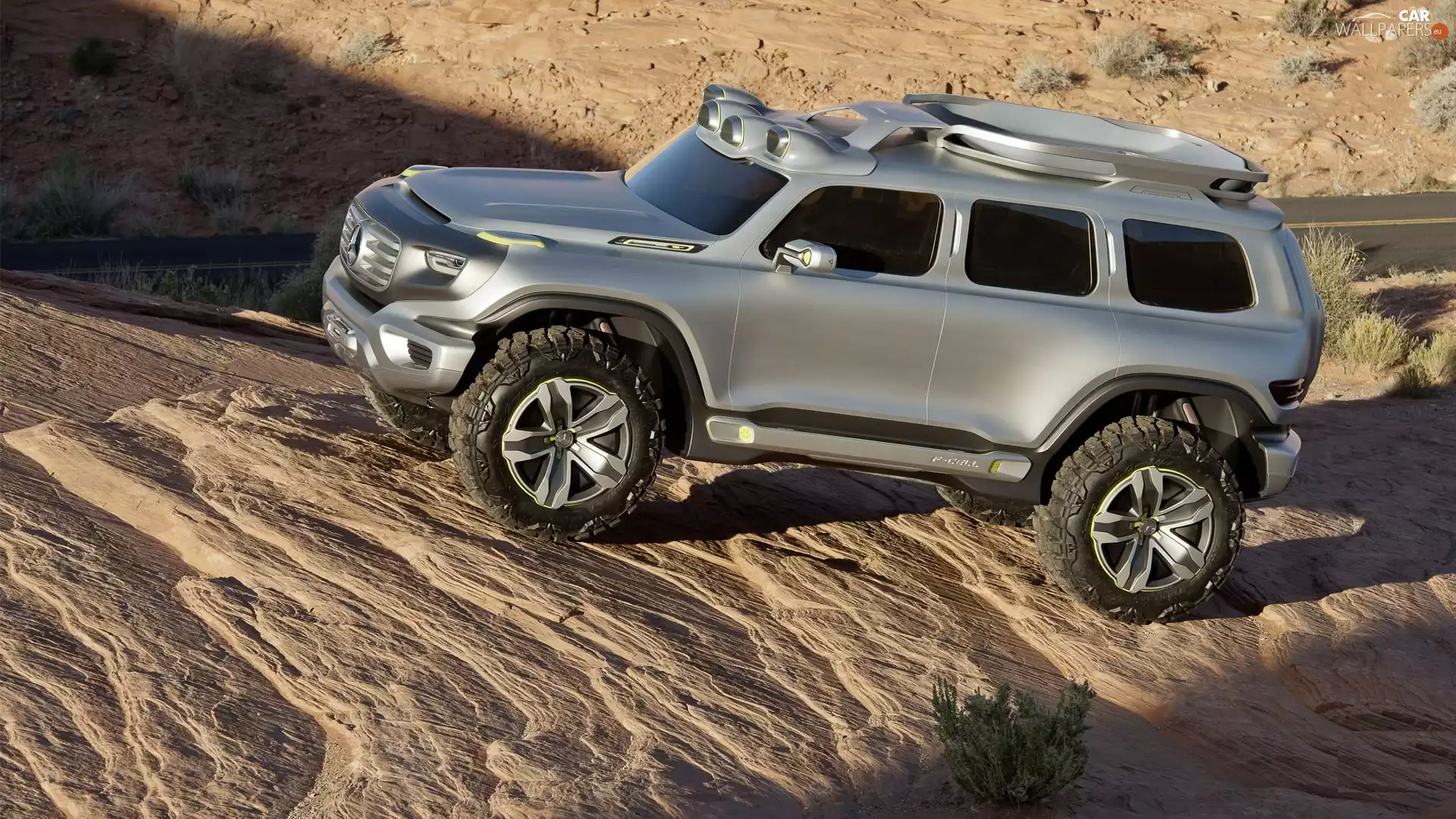 jeep, Benz, Prototype, Mercedes