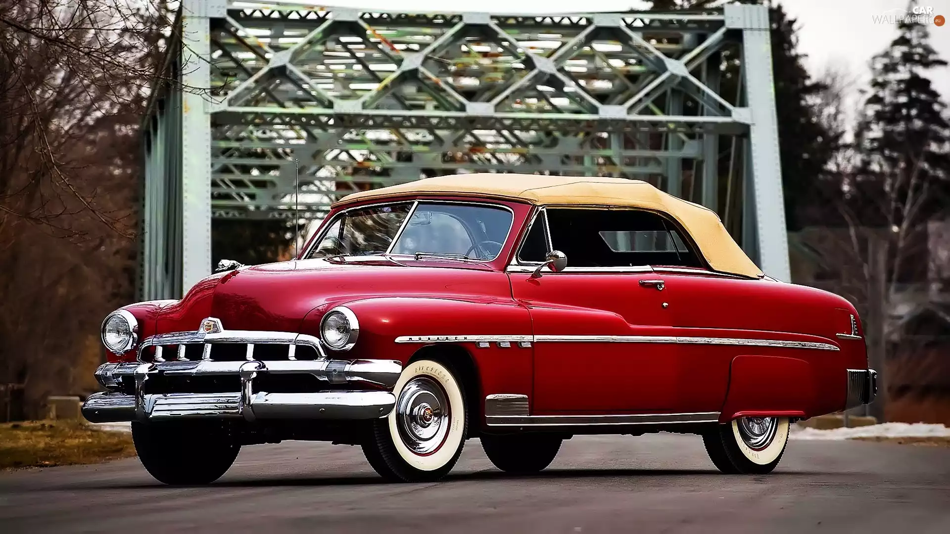 antique, Monarch, 1951, Mercury