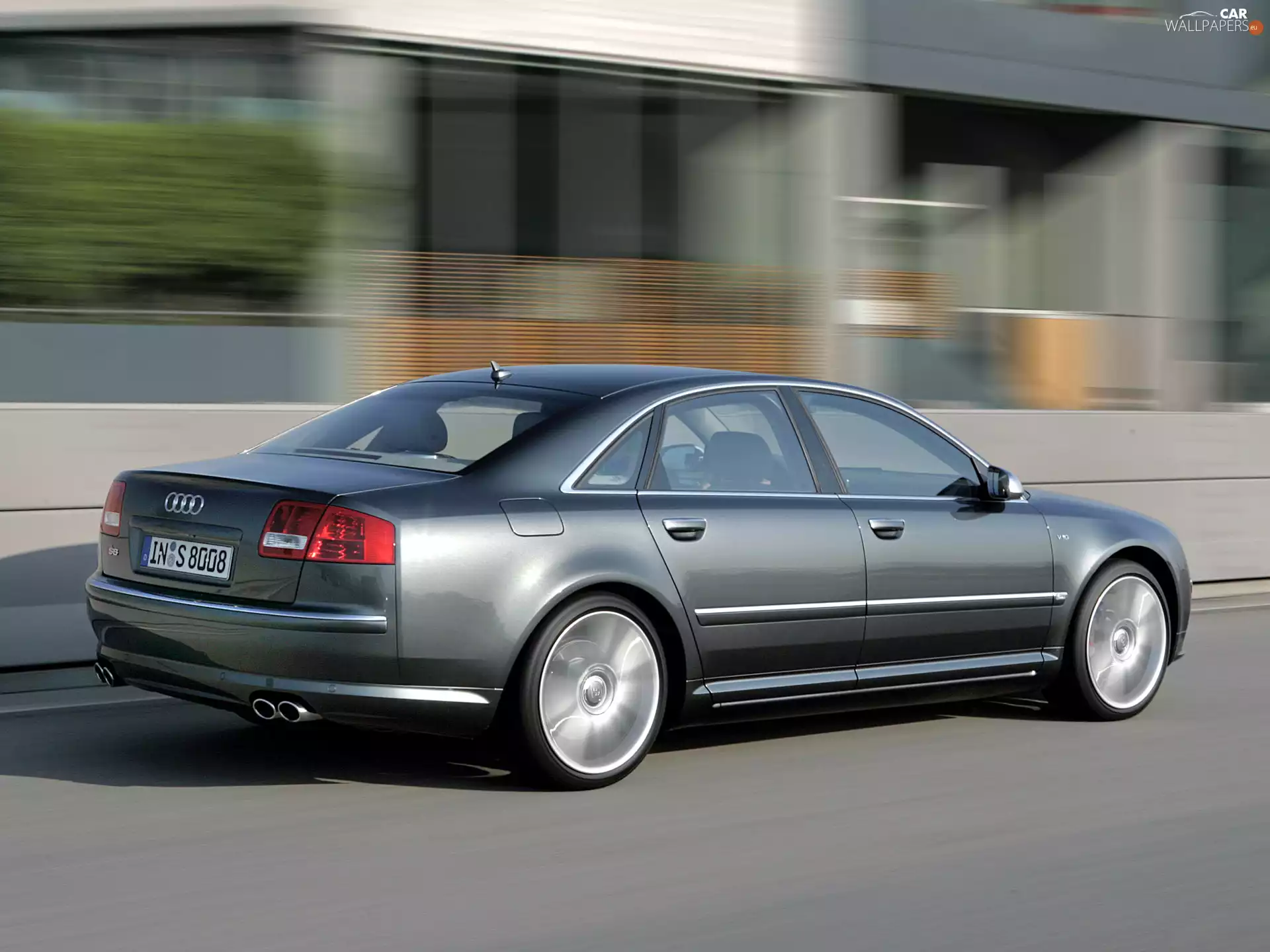 Audi S8, Gray, Metalic