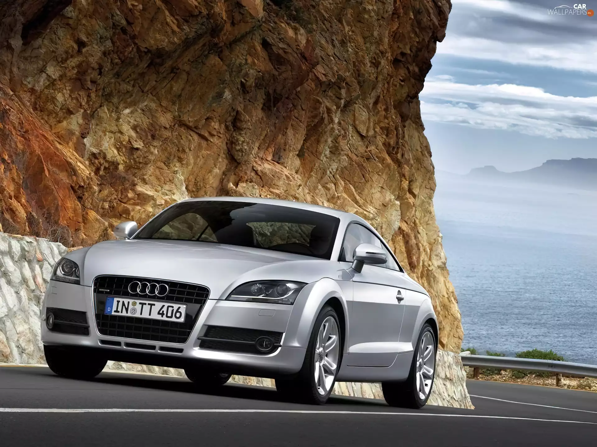Audi TT, silver, Metalic