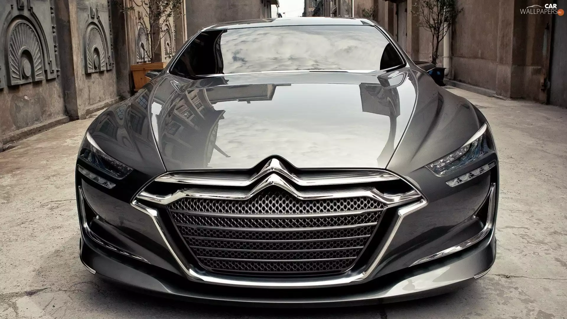 Metropolis, silver, Citroen