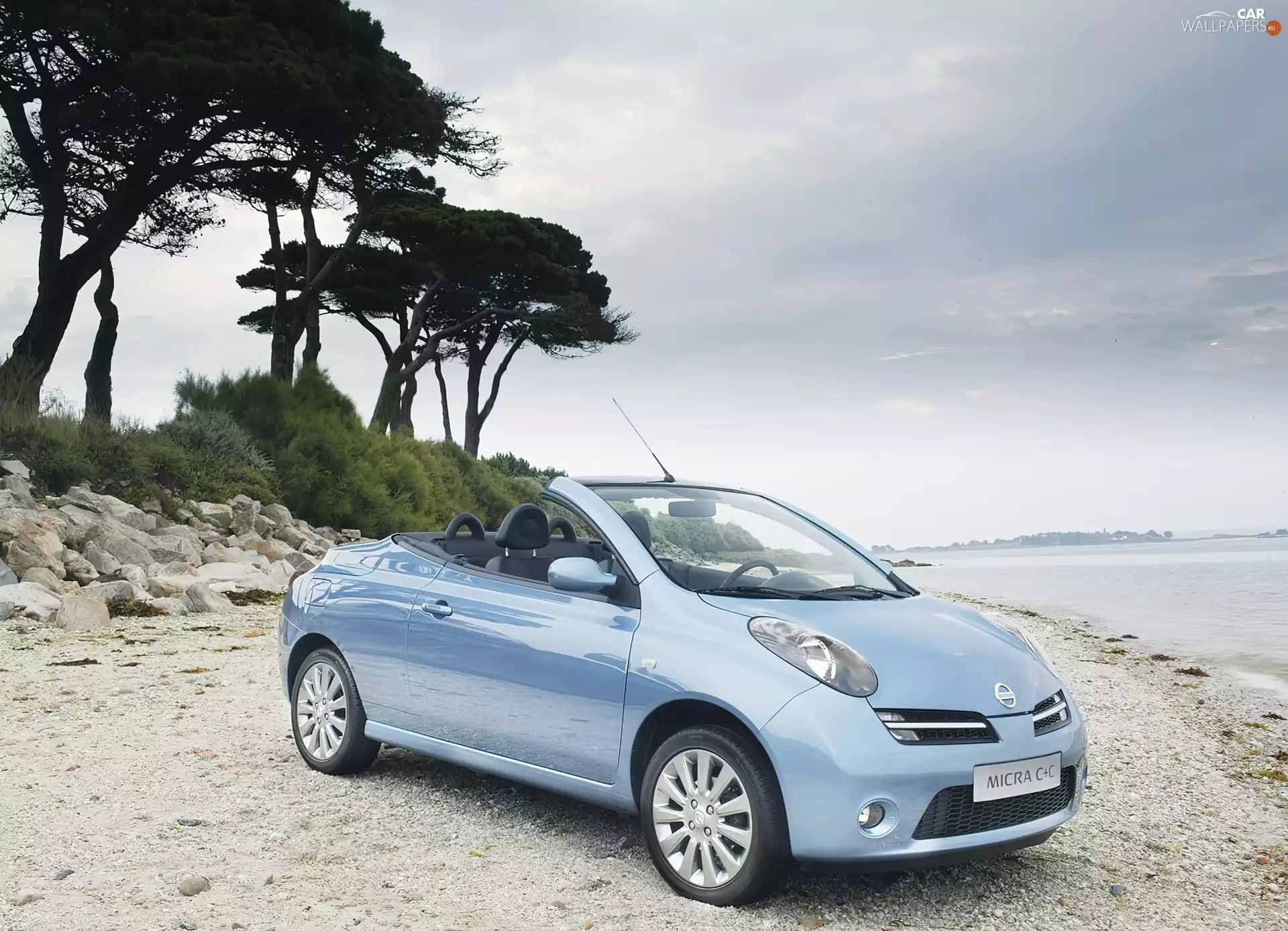 Nissan Micra CC, Automobile, blue