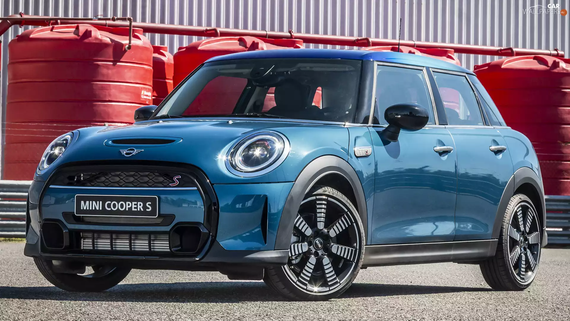 side, Mini Cooper S, Front