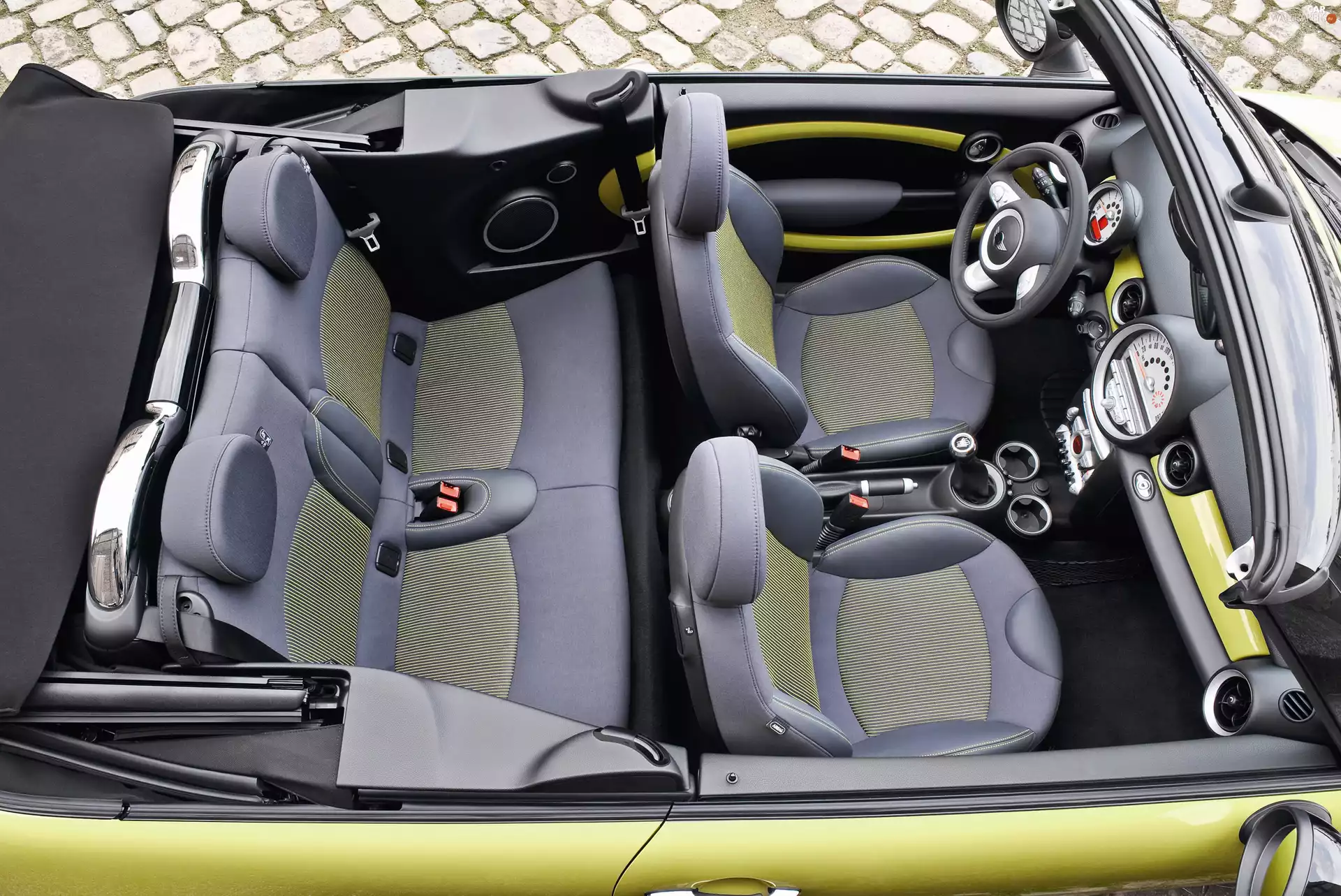 Mini Cabrio, interior