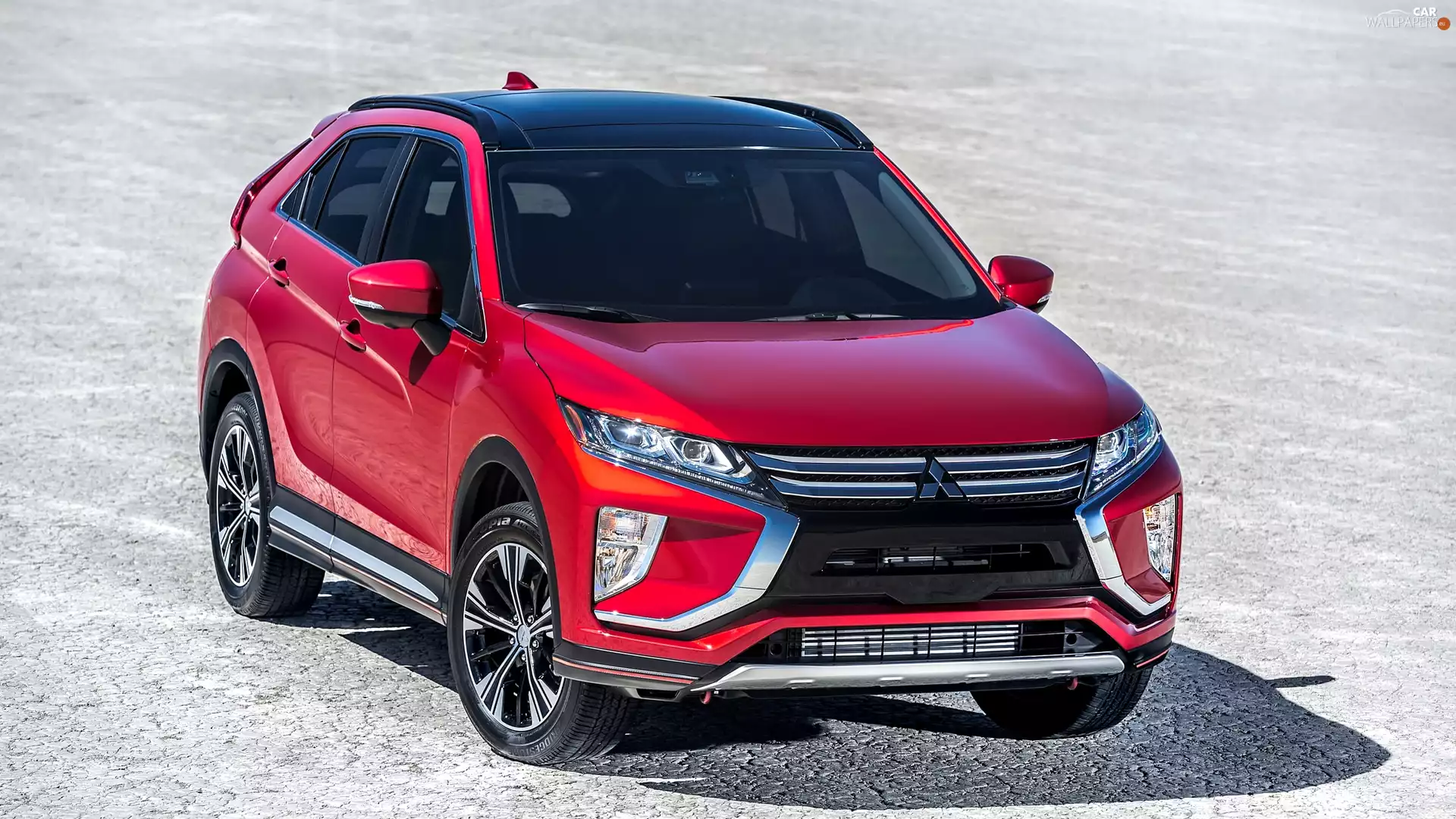 Red, SUV, 2018, Mitsubishi Eclipse Cross