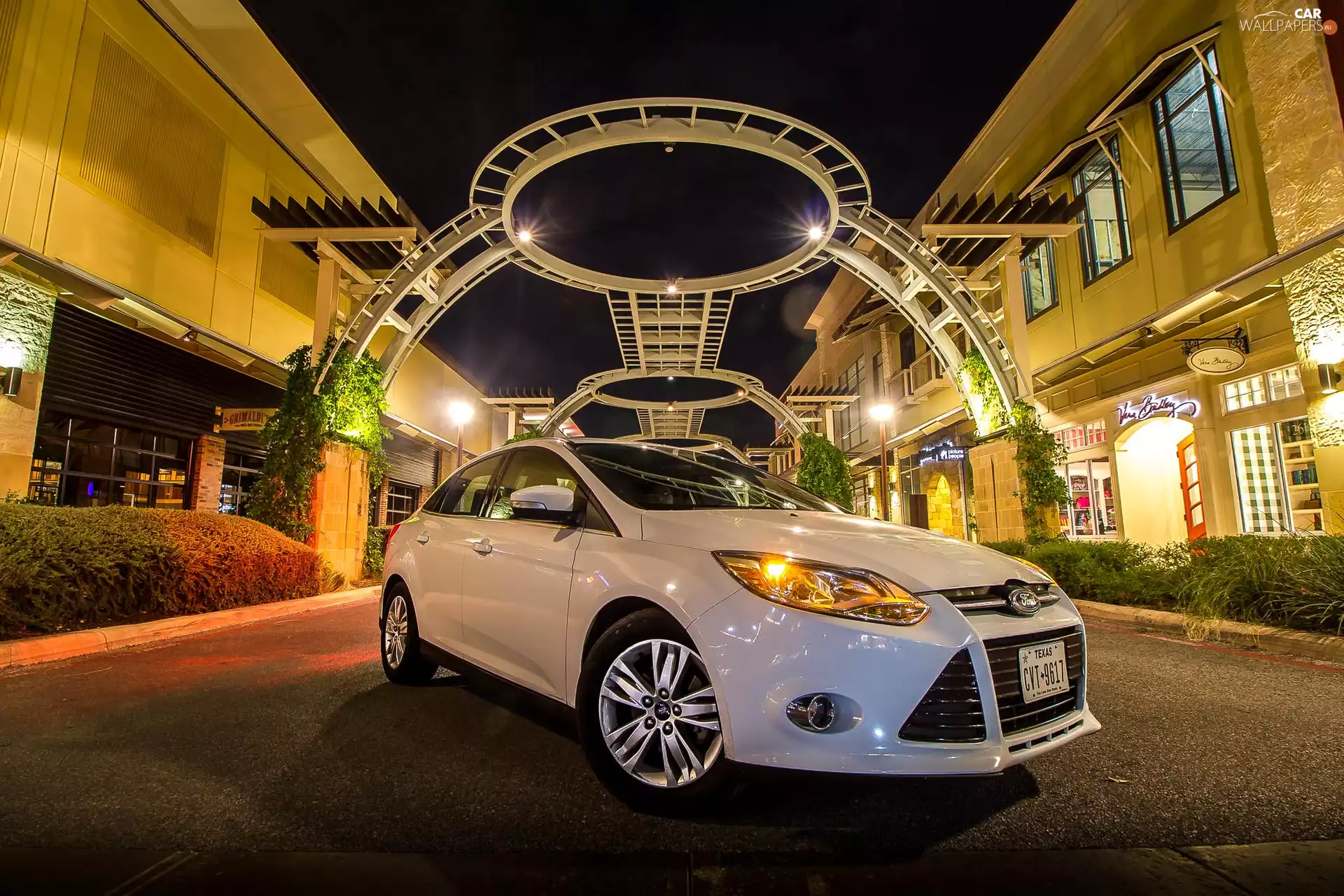 Street, Ford Focus Mk.3, Houses