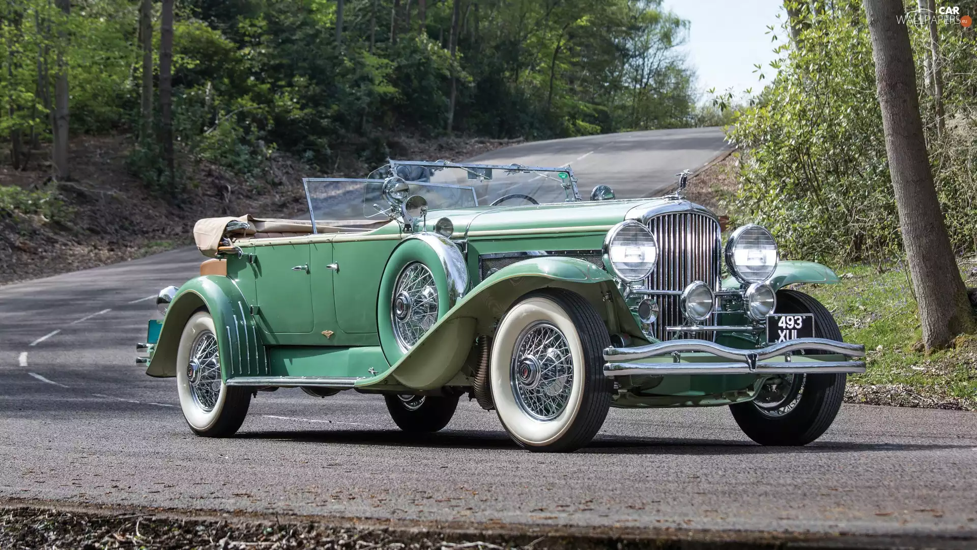 1931, antique, Duesenberg Model J Tourster
