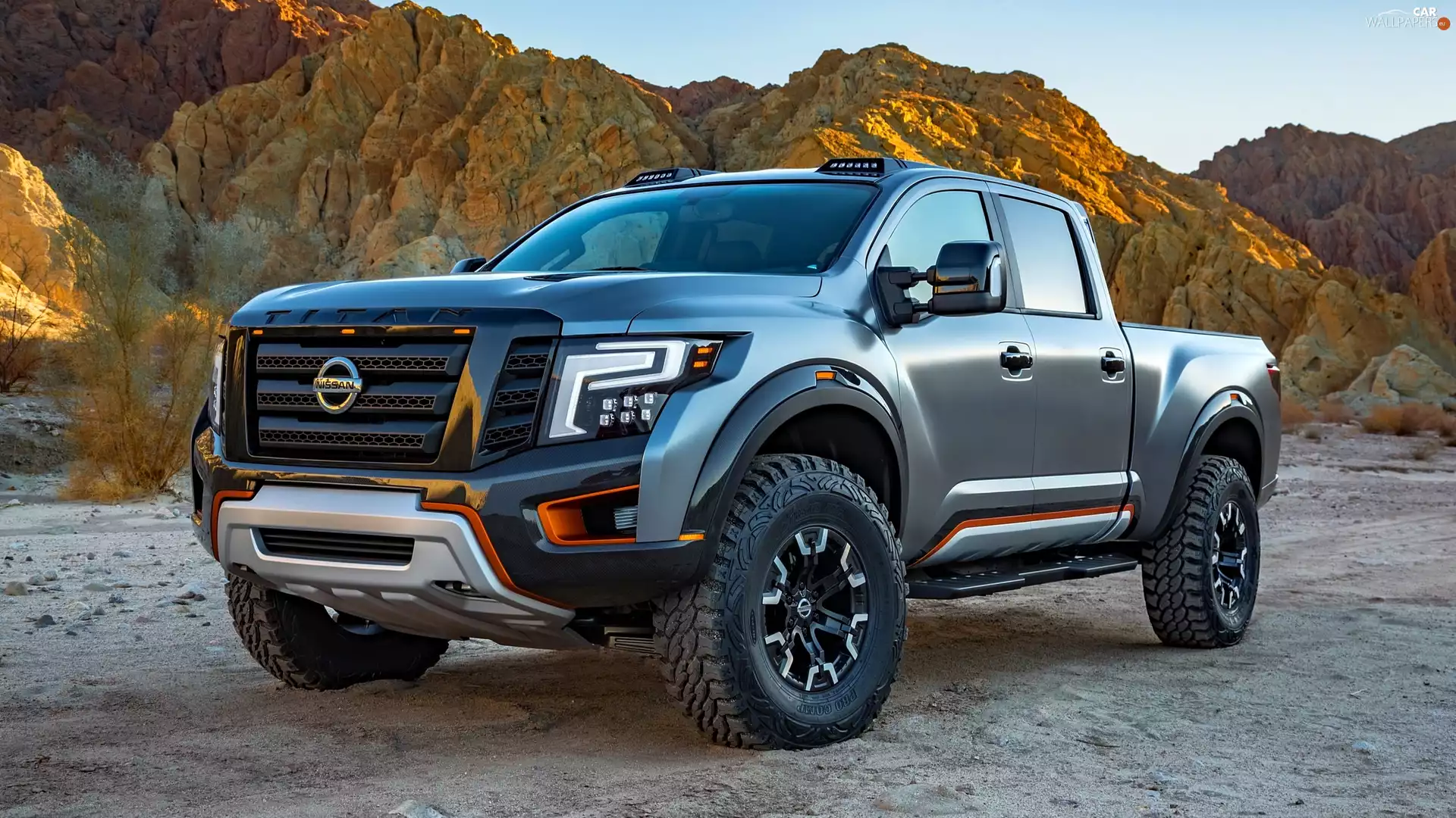 Nissan Titan Warrior, Mountains
