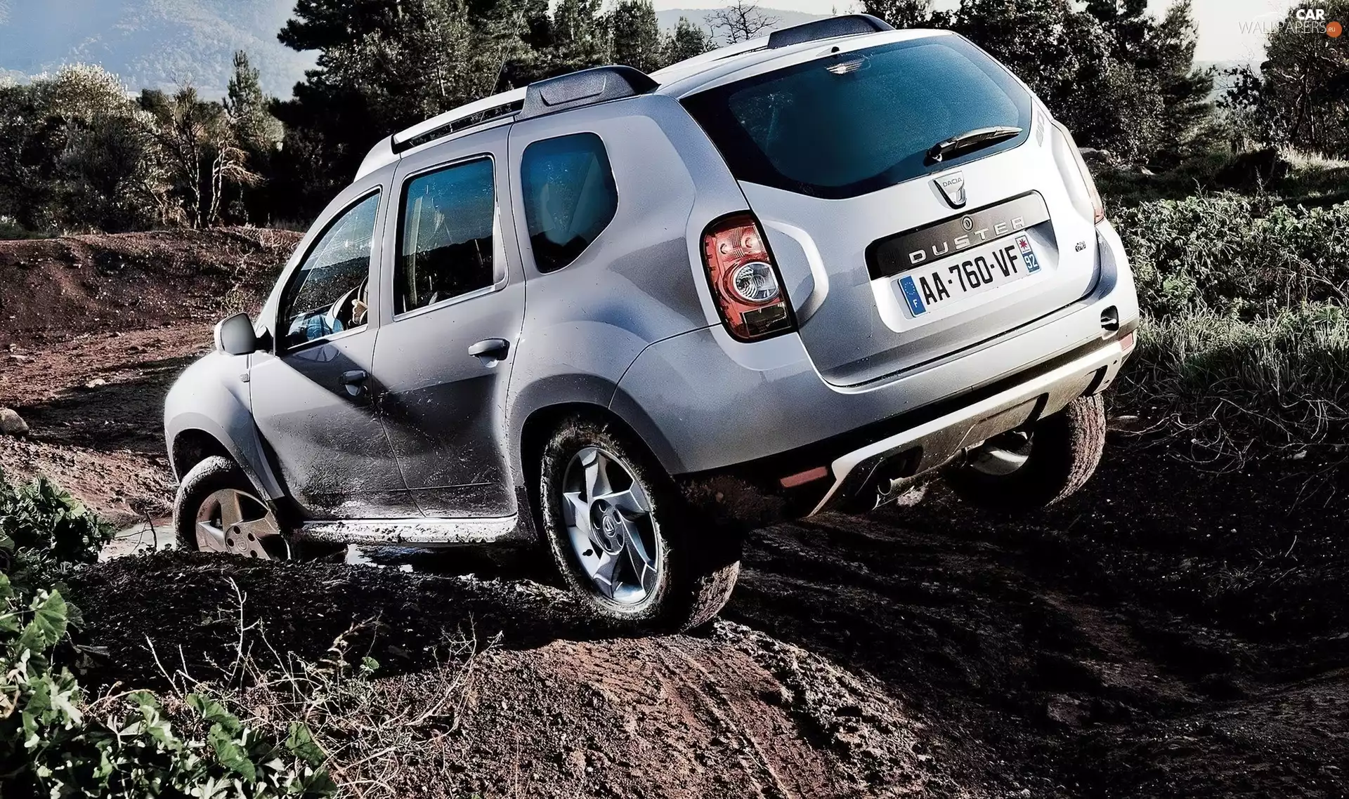 4x4, Dacia Duster, Mud