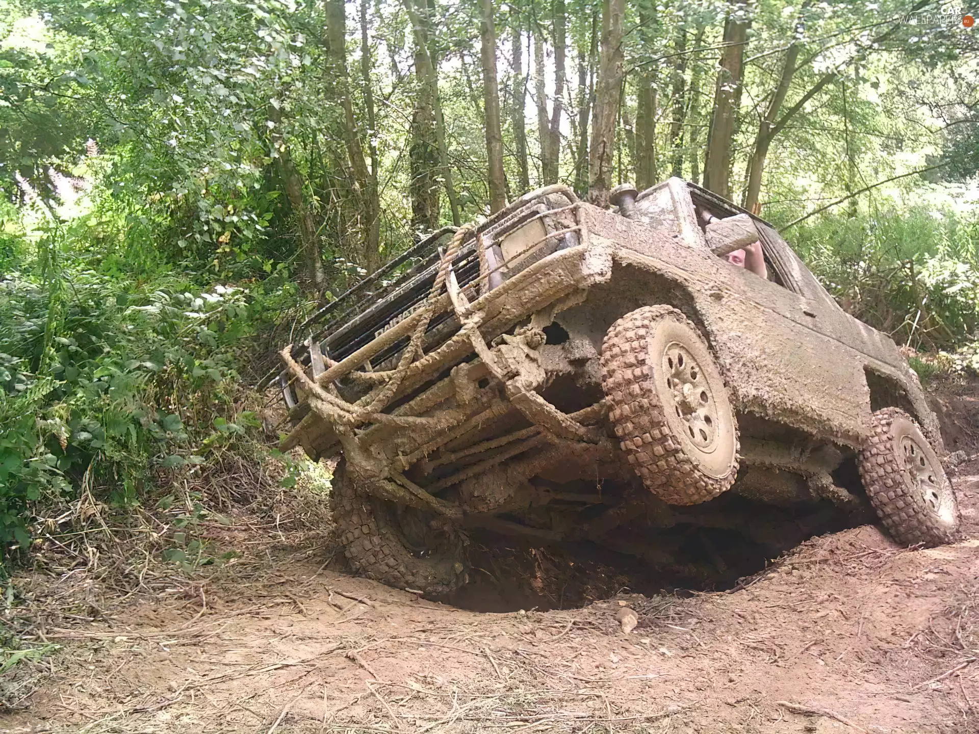 hoist, Daihatsu Feroza, Mud