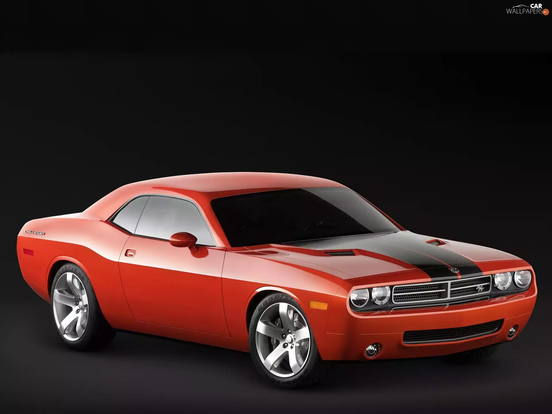 car, Dodge Challenger, Muscle