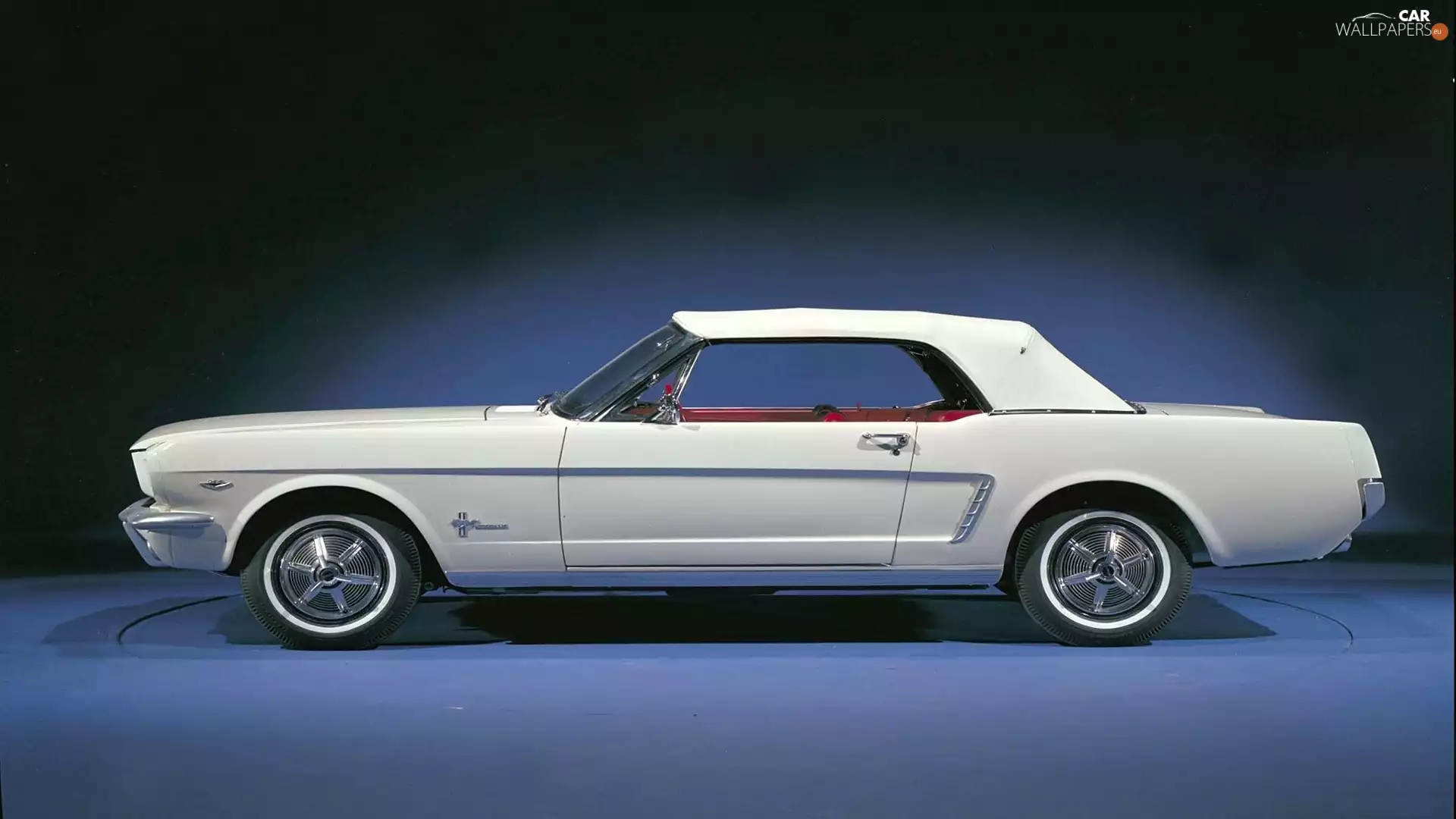 1964, antique, Ford Mustang