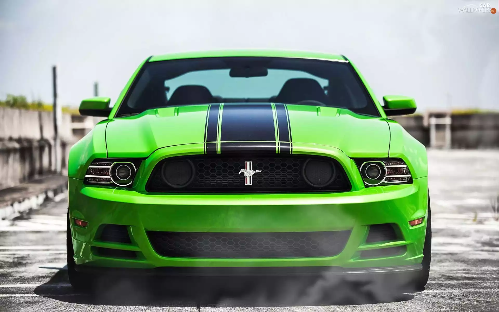 Mustang, Green, Ford