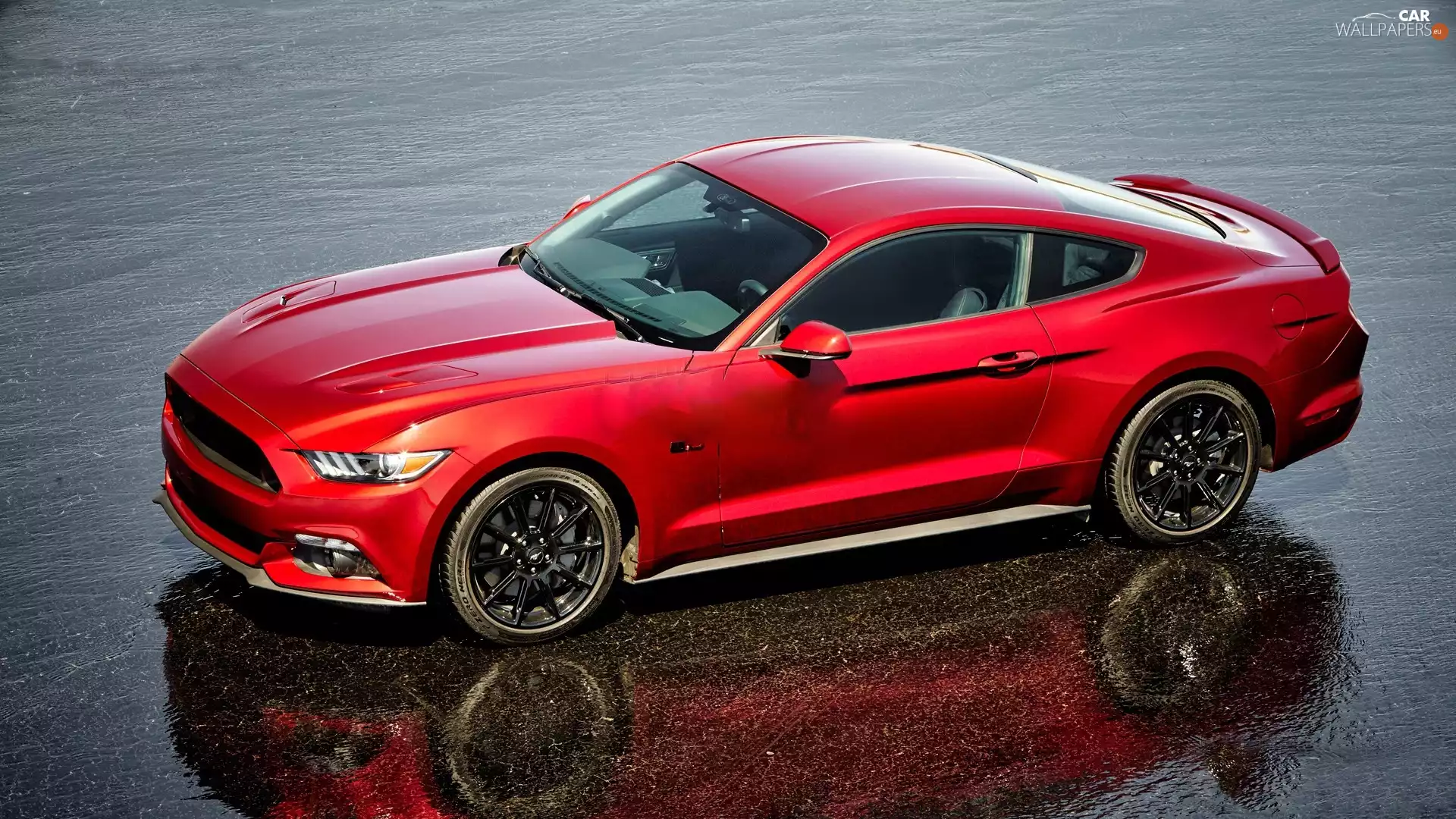 Mustang, Red, Ford