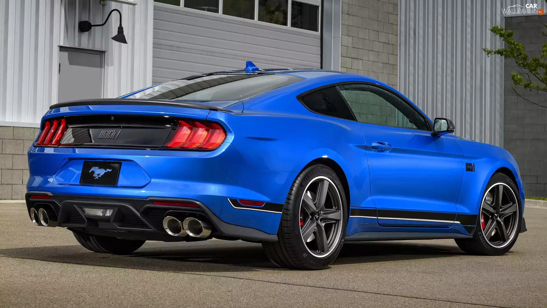 Ford Mustang Mach 1, Back