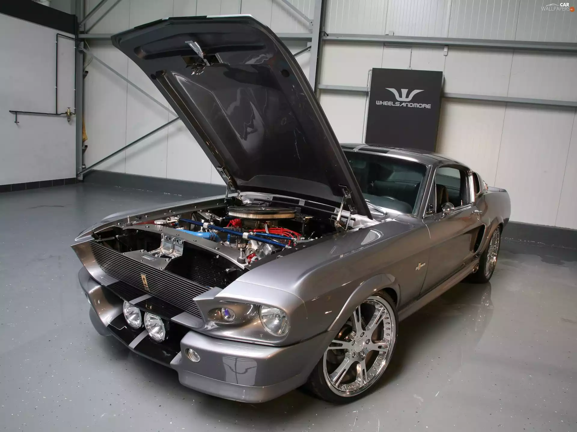 Ford Mustang, open, Mask, GT500
