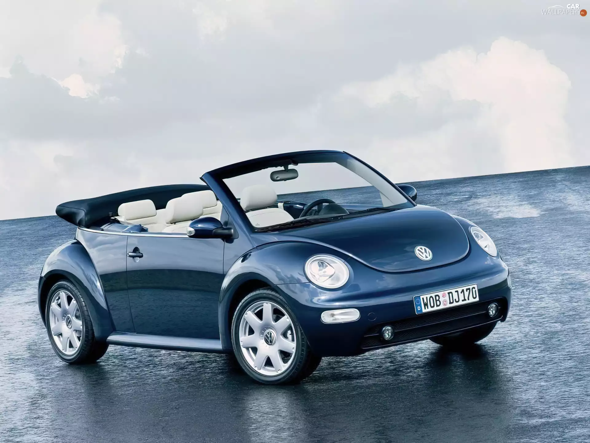 Cabrio, New Beetle, White Skin