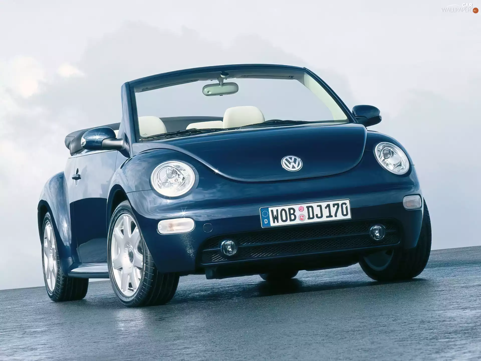 Volkswagen New Beetle, White Skin